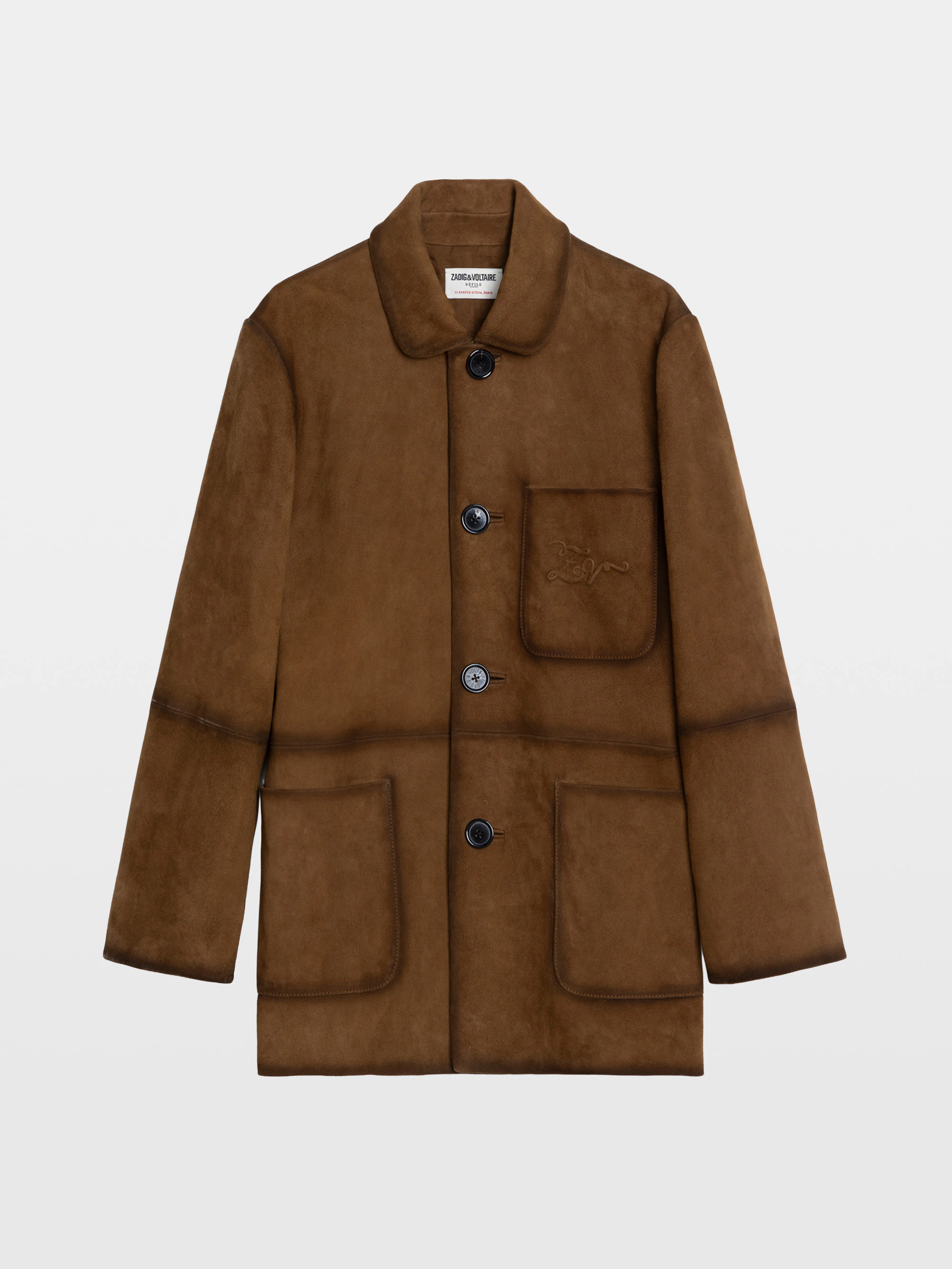 Venezia Leather Suede Western Jacket