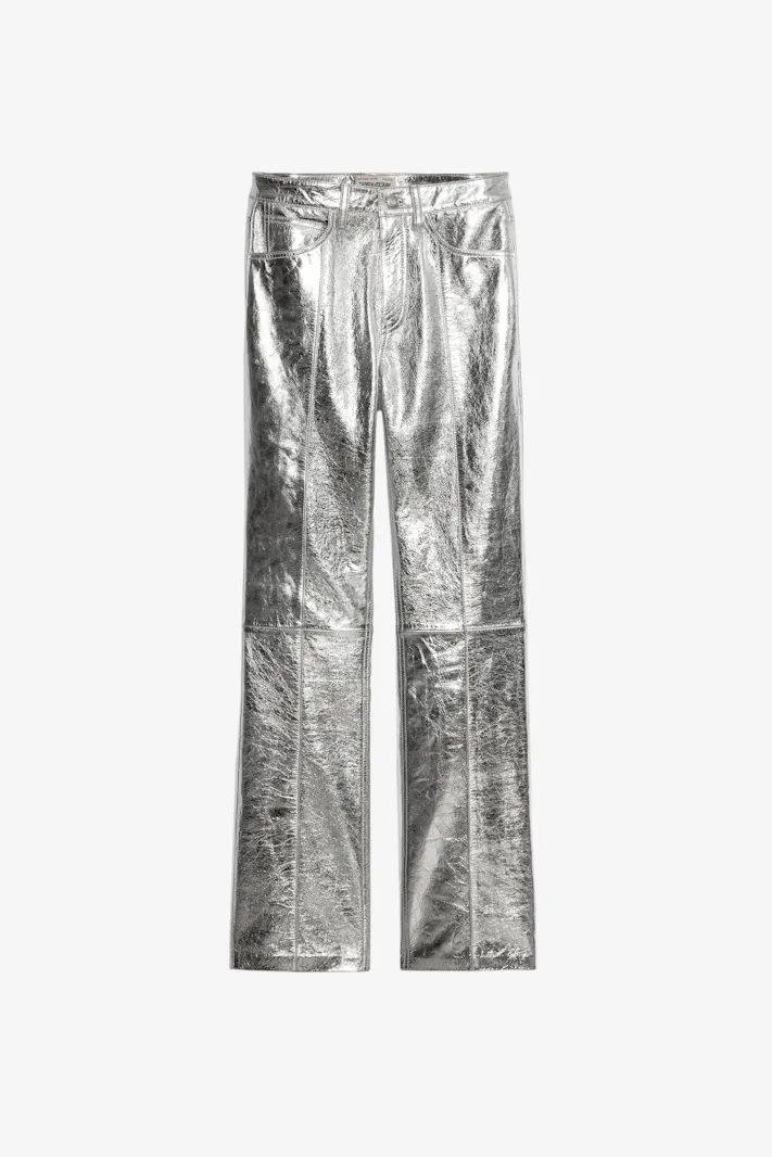 Pantalón Poete de cuero