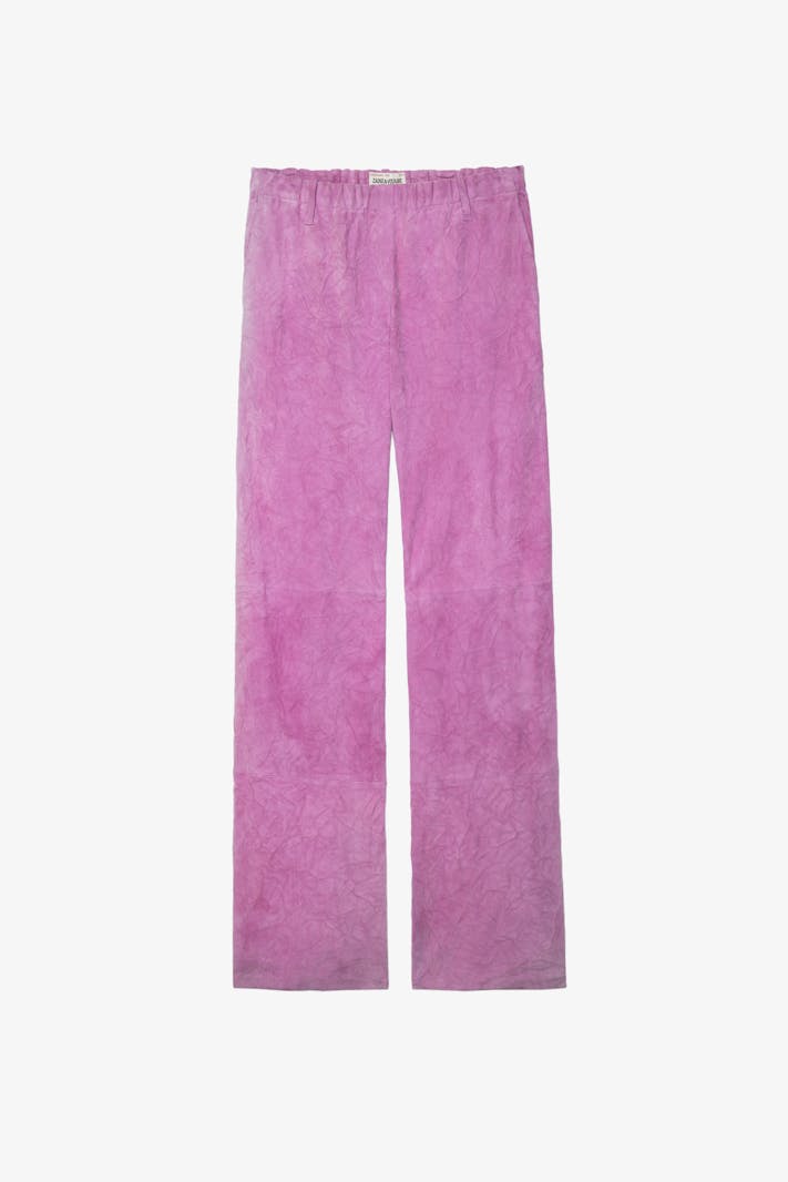 Parfait Crinkled Suede Pants