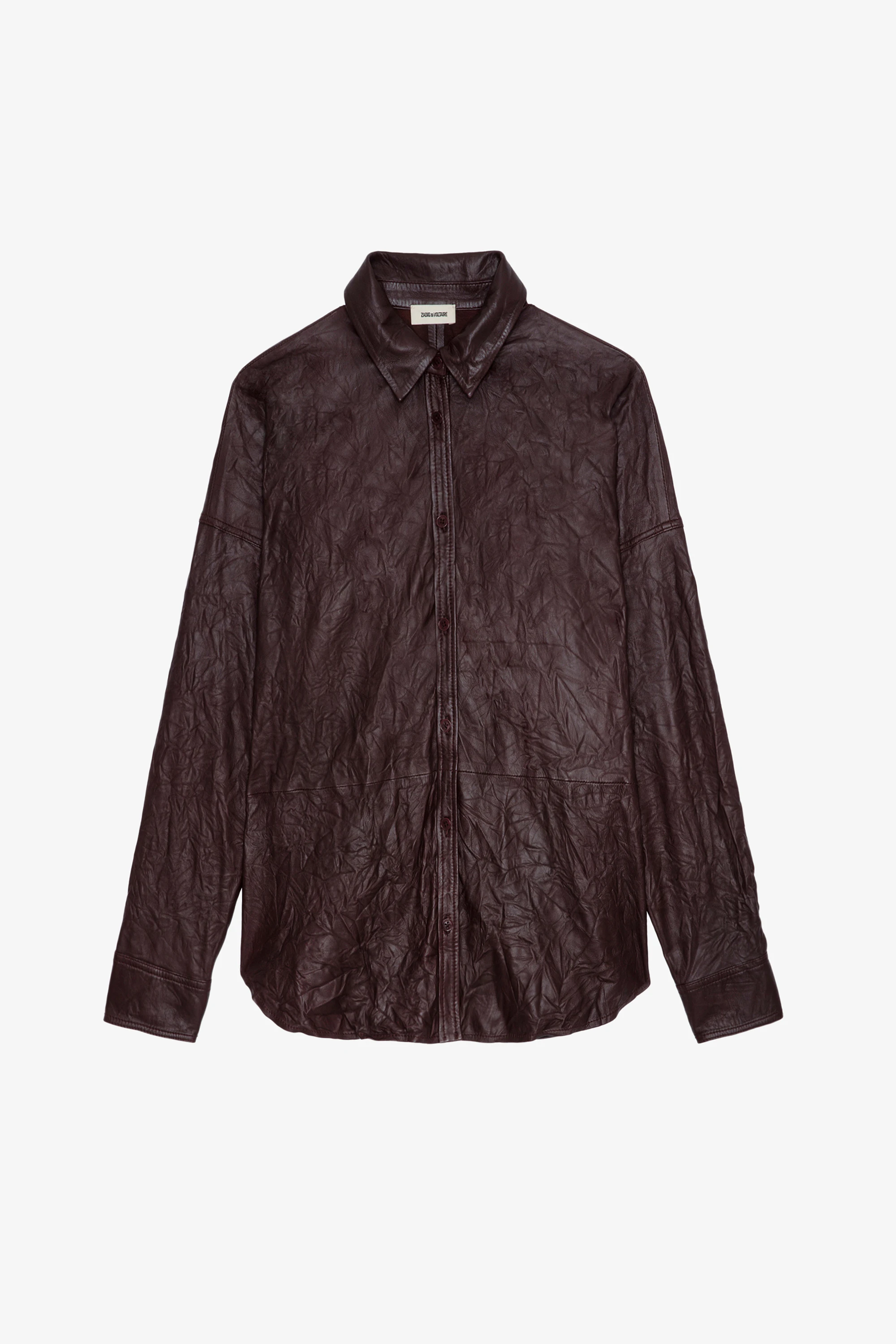 Chemise Tamara Cuir Froissé