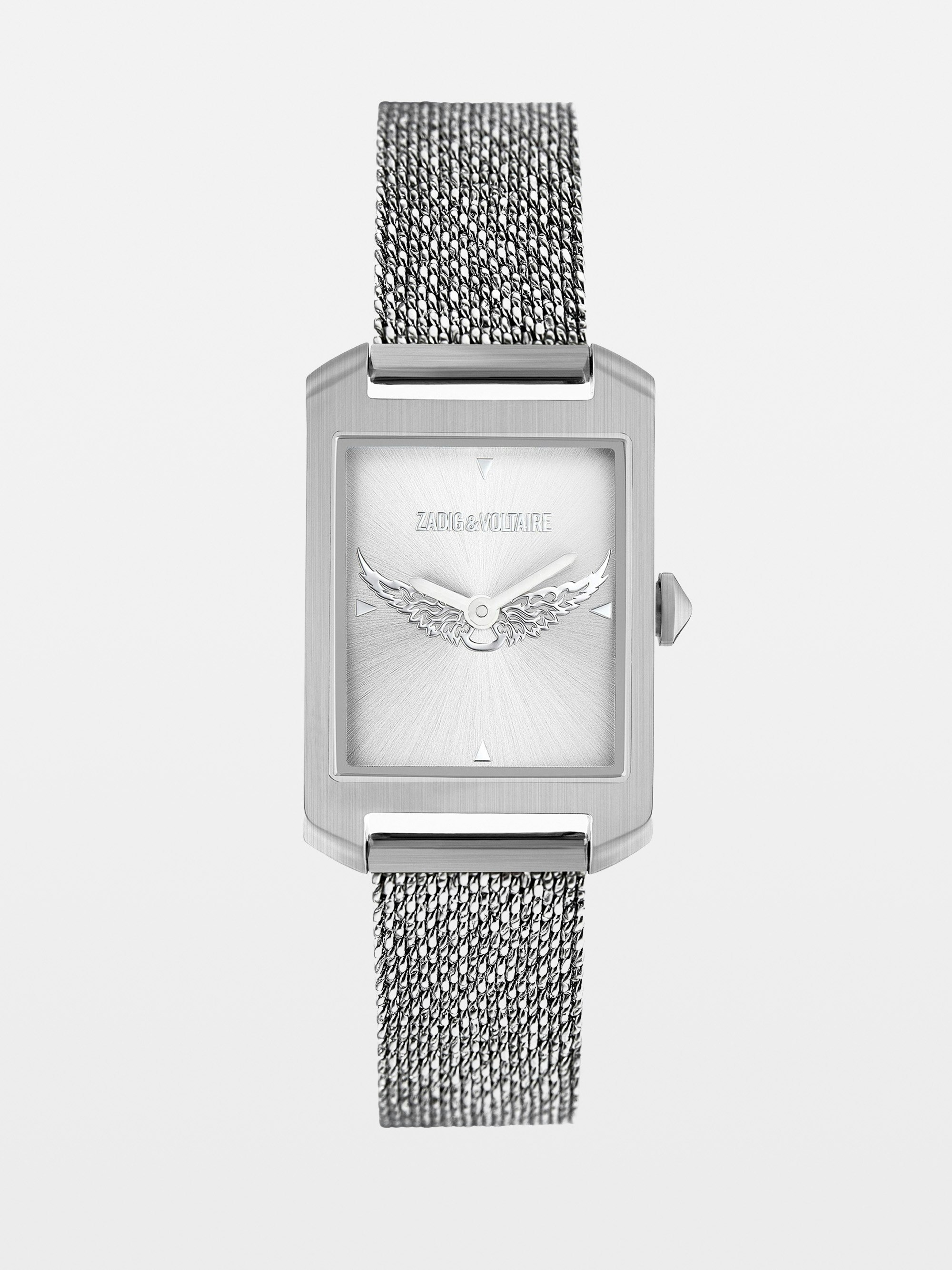 Uhr Voltaire Wings Silver
