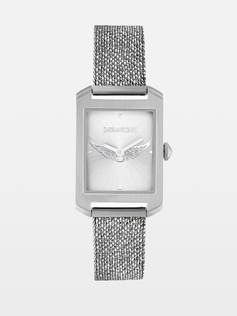 Uhr Voltaire Wings Silver