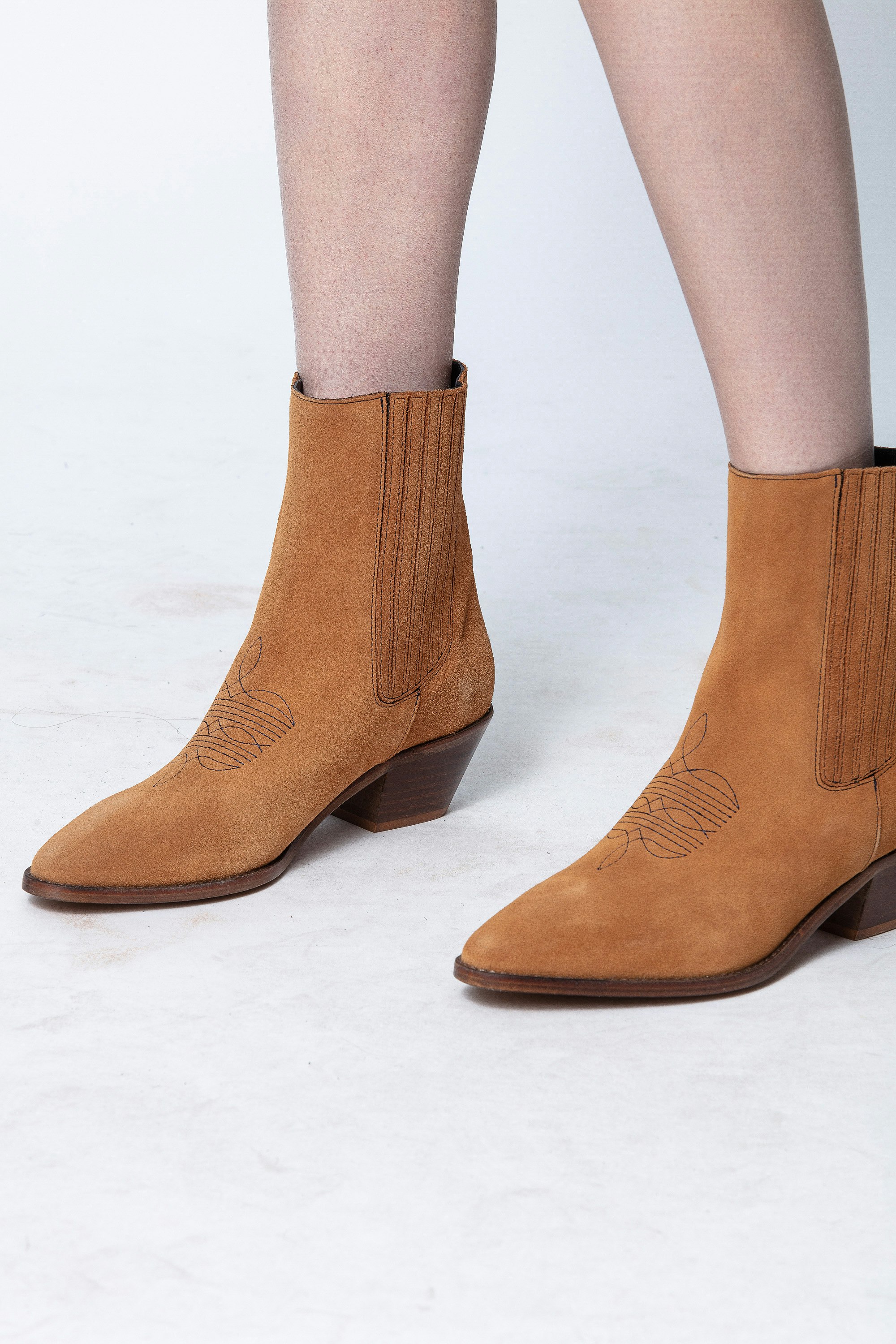 Tyler Suede Ankle Boots 6