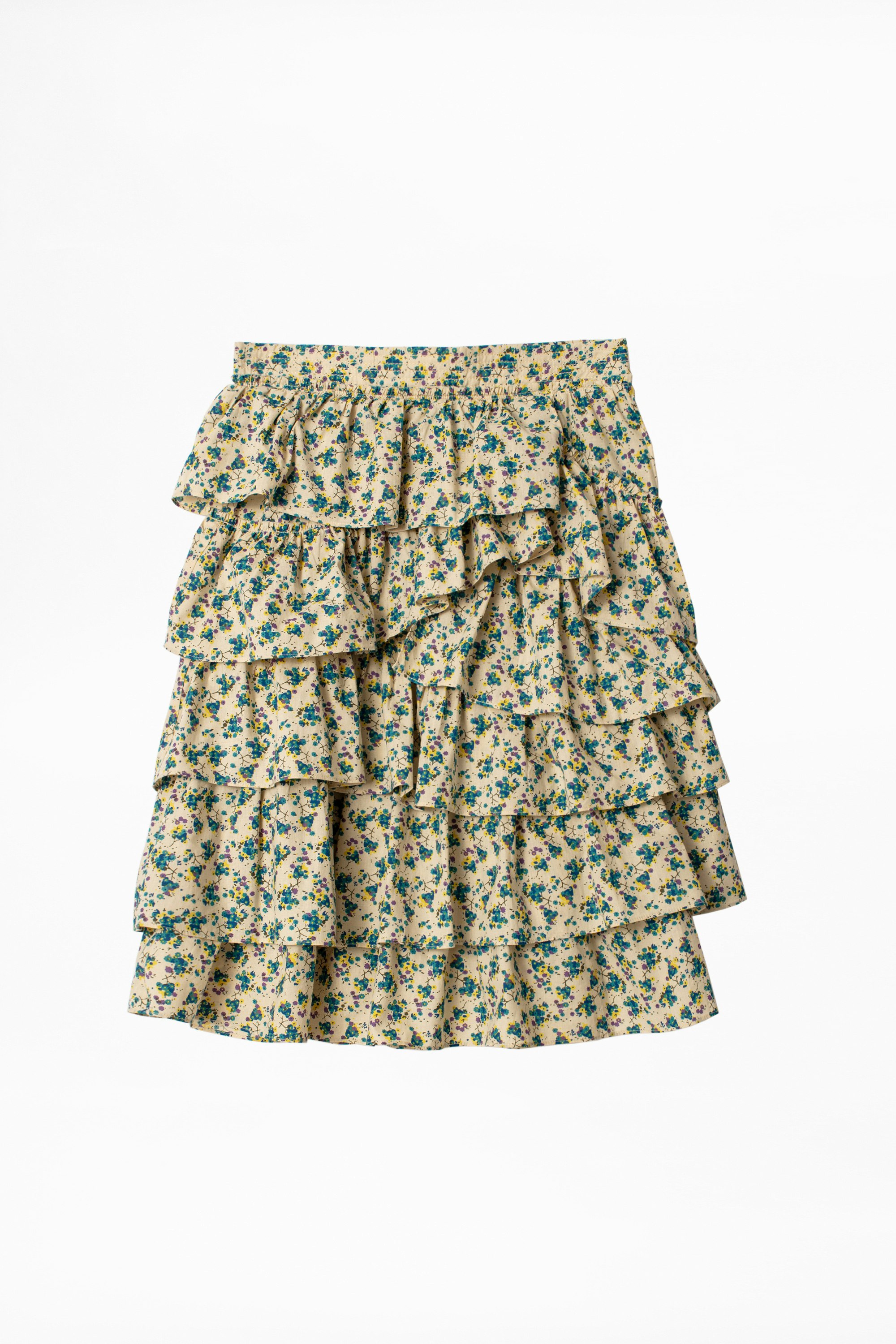 Joker Print Skirt 4