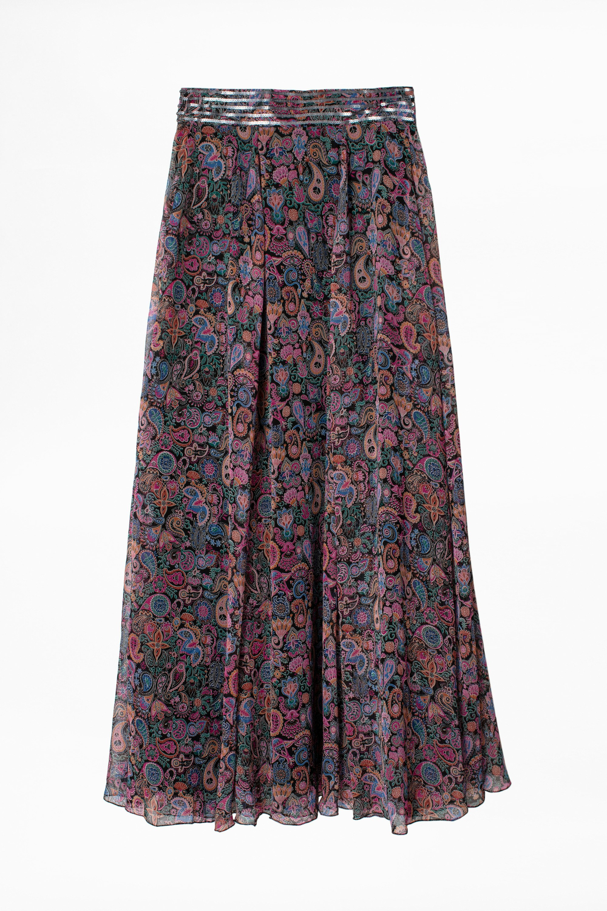 Jupe Joyo Long Print Mandala 5