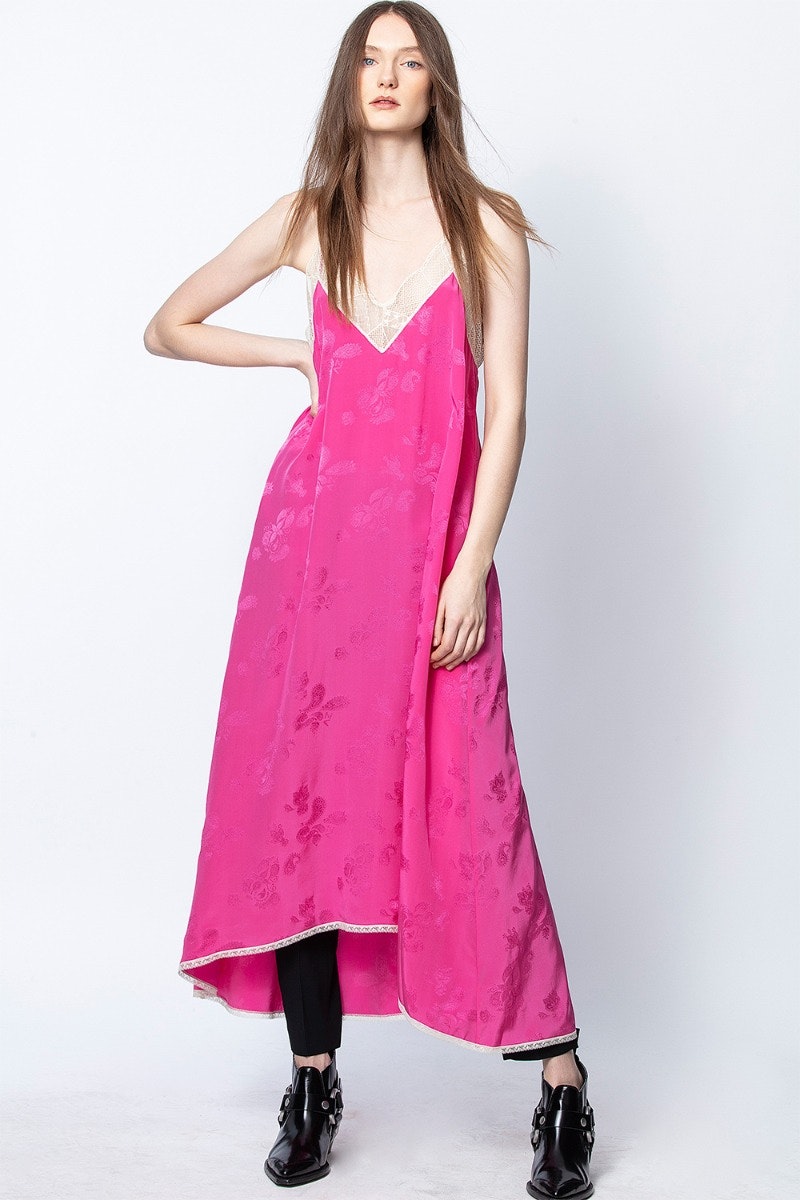 Risty Jac Paisley Silk Dress