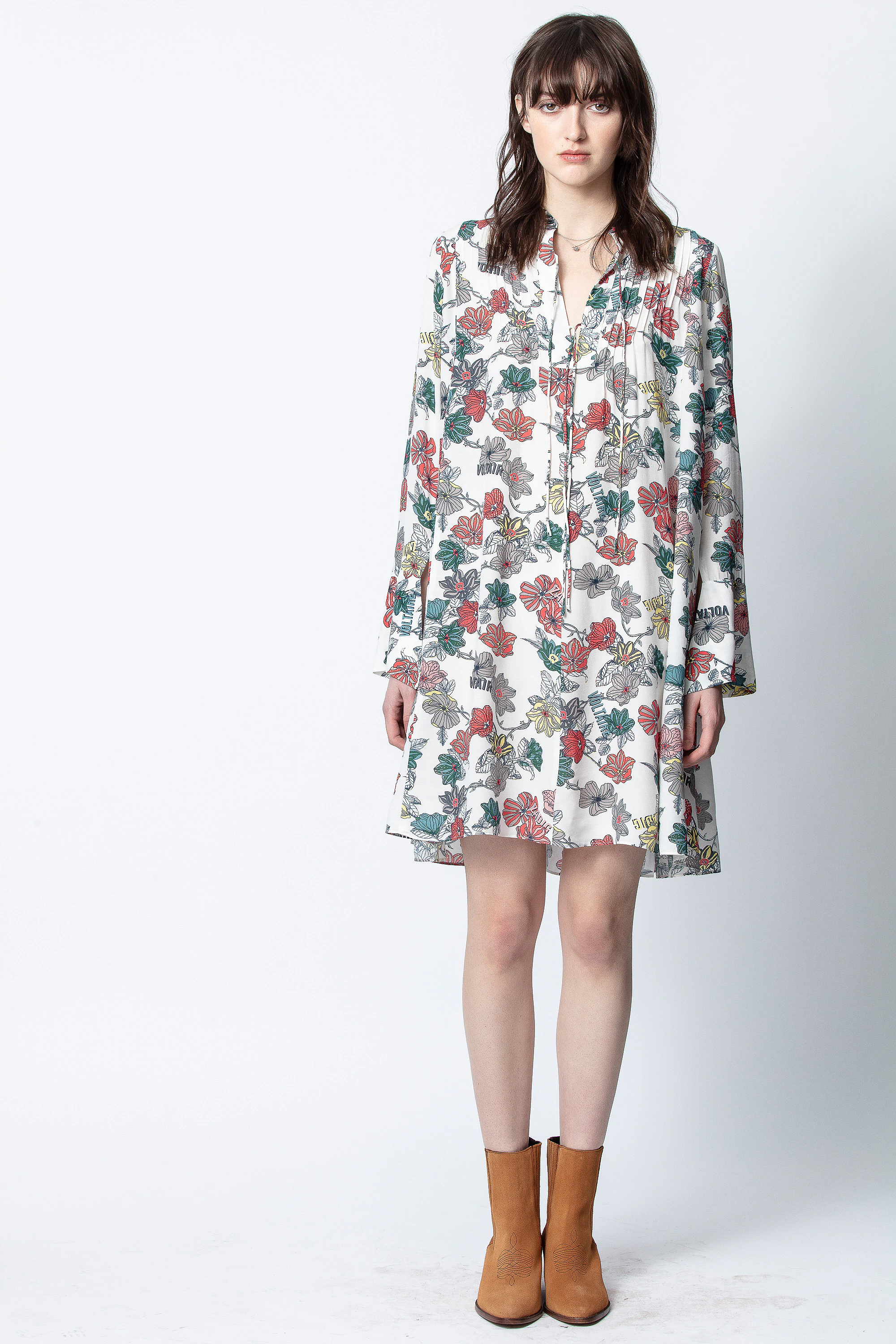 Raika Print Flower Dress thumbnail 1