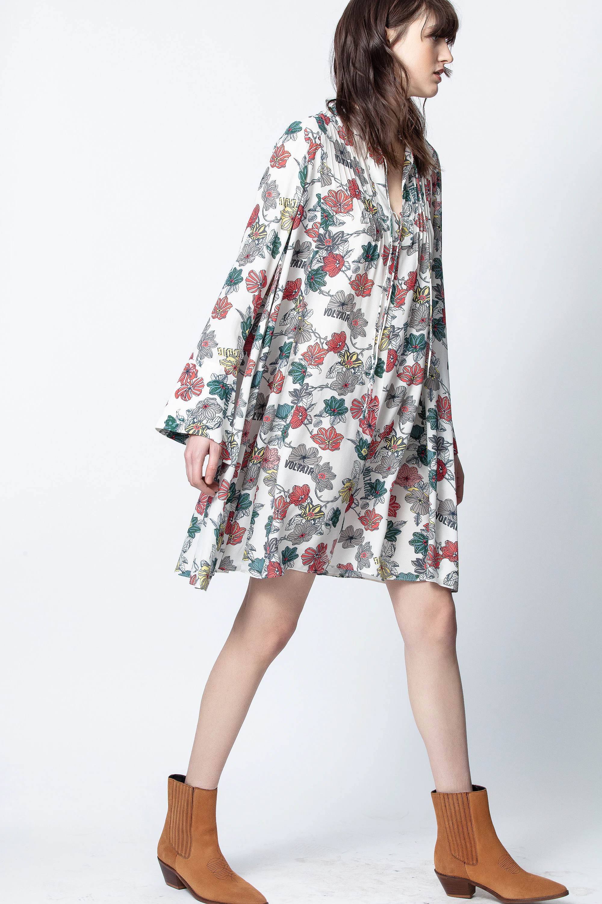 Raika Print Flower Dress thumbnail 3