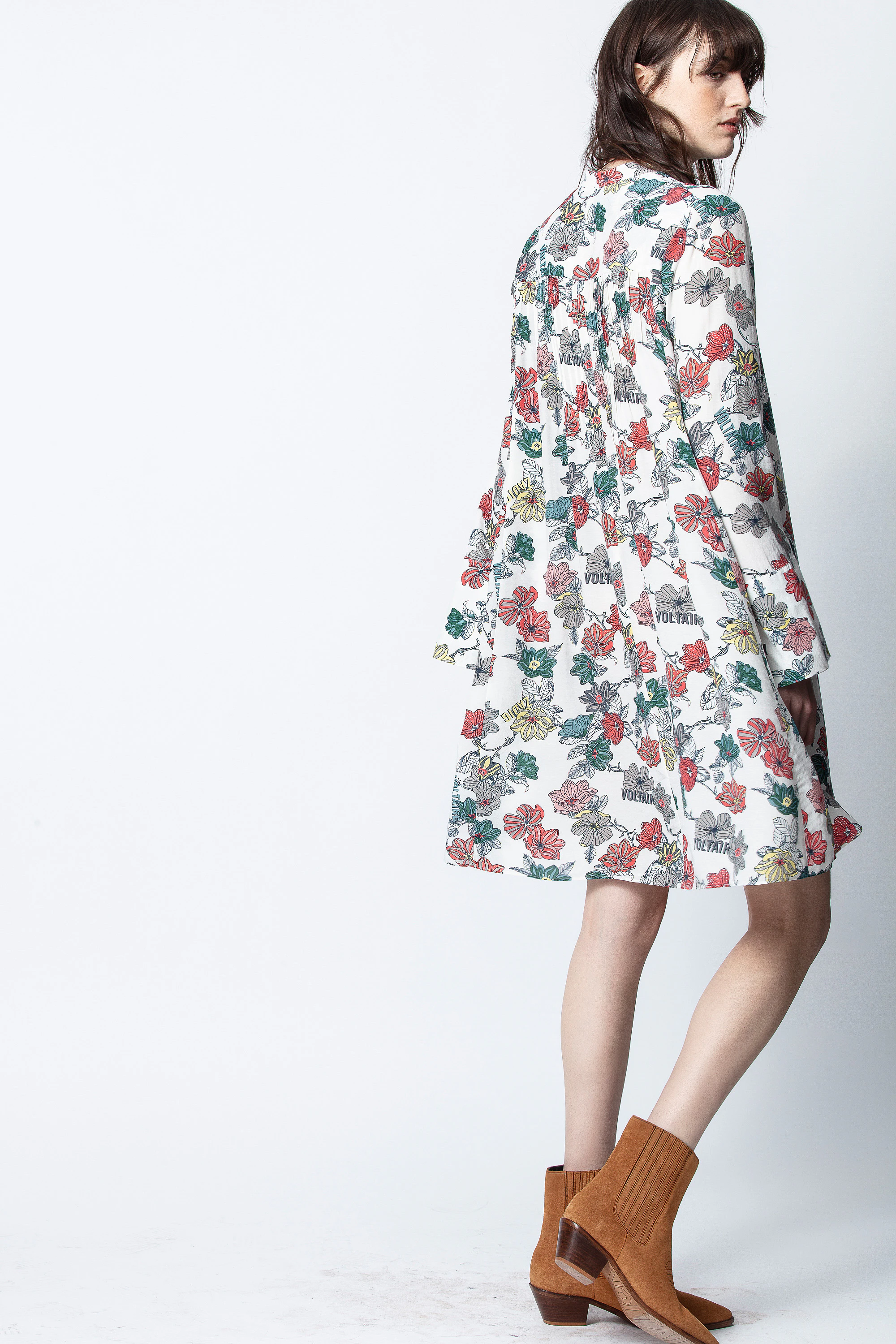 Raika Print Flower Dress thumbnail 4