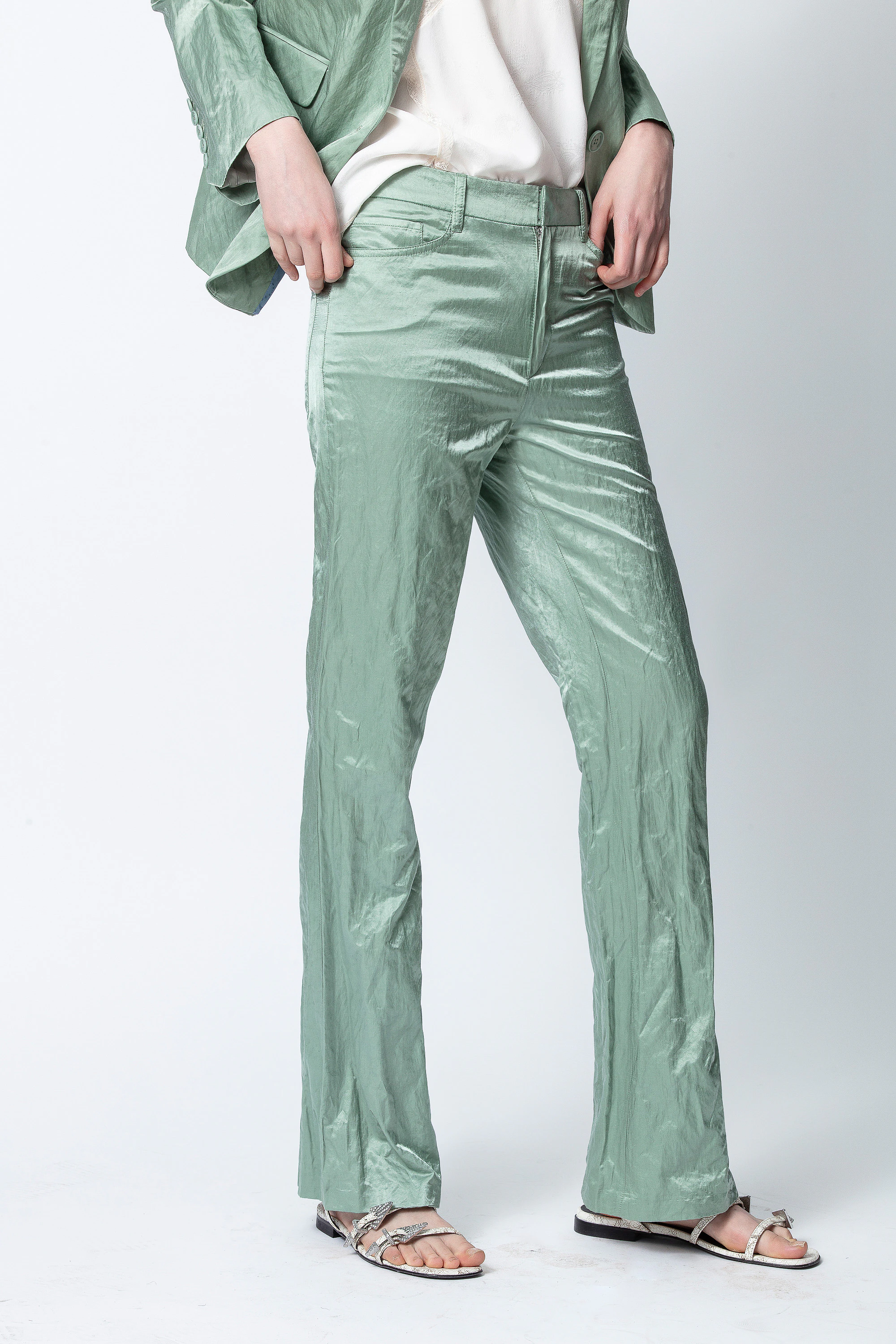 Pistol Satin Pants thumbnail 3