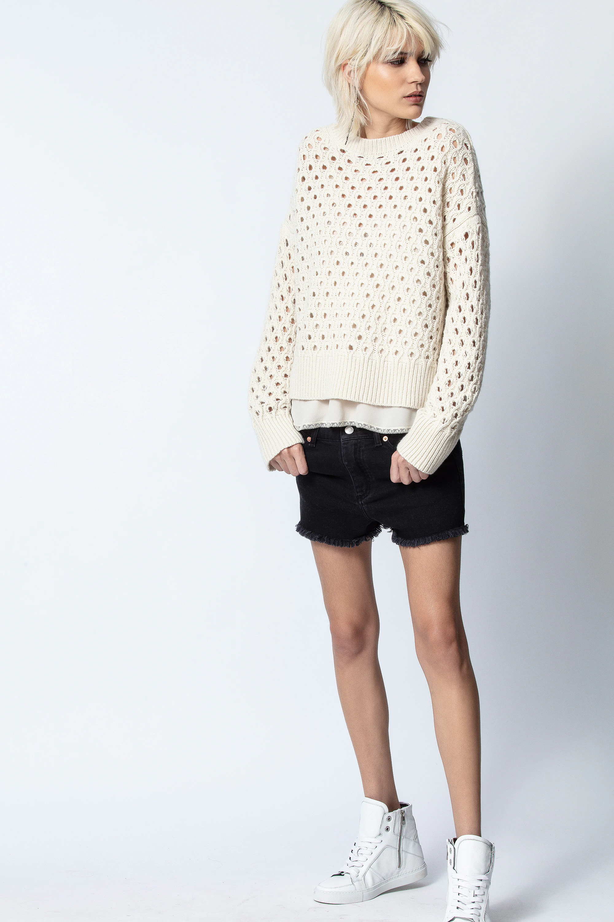 Short Storm Black Print Voltaire thumbnail 1