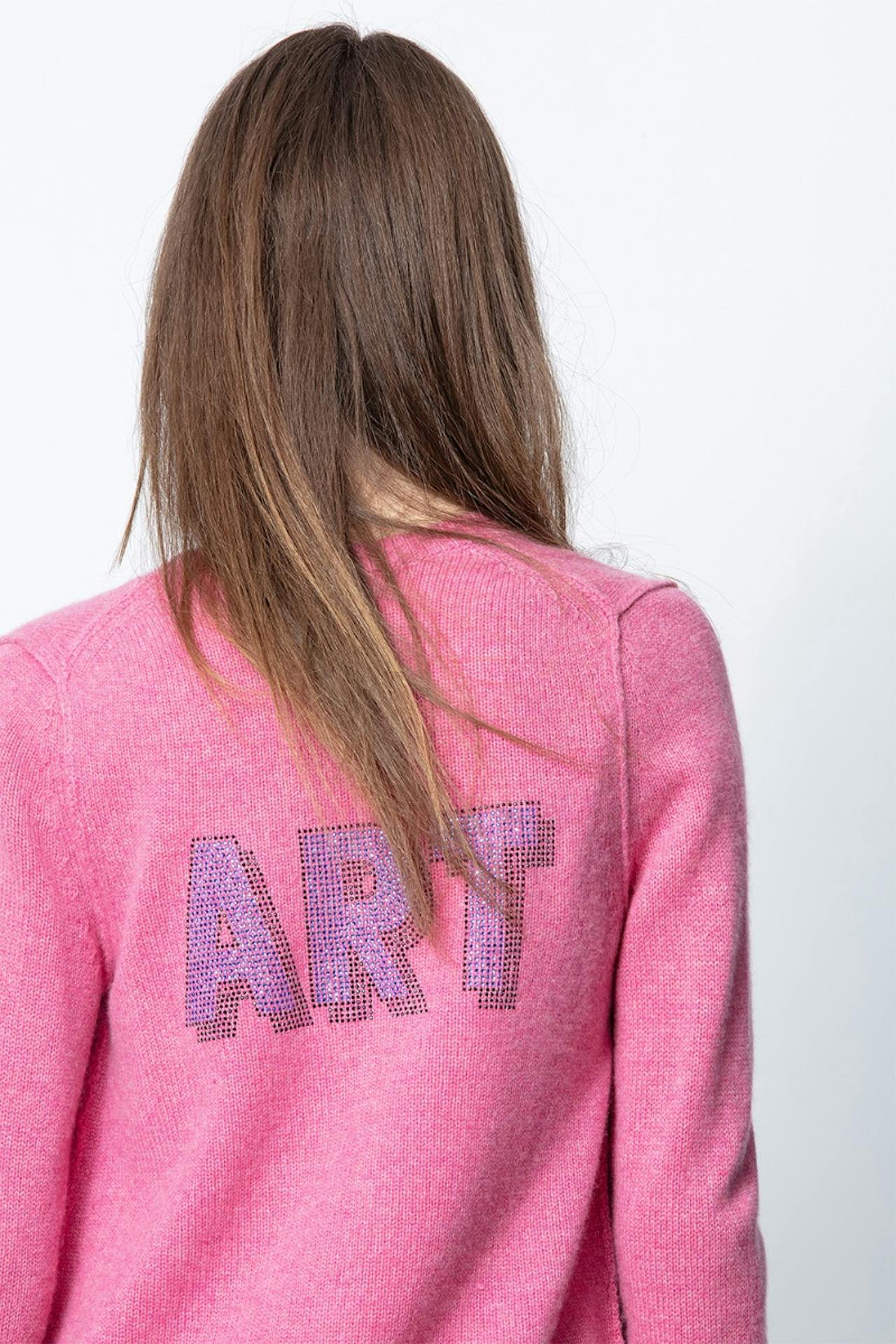 Nerys Art Strass Cachemire Cardigan 1