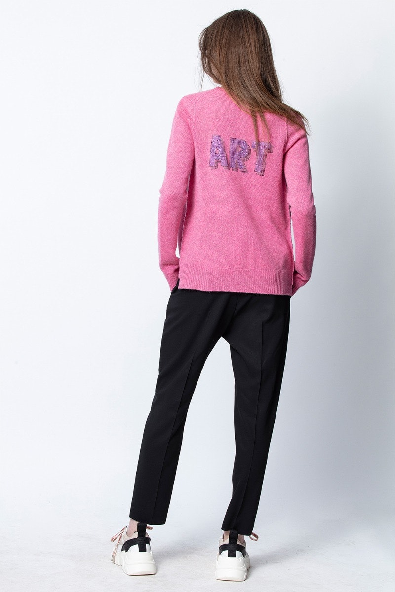 Nerys Art Strass Cachemire Cardigan 3