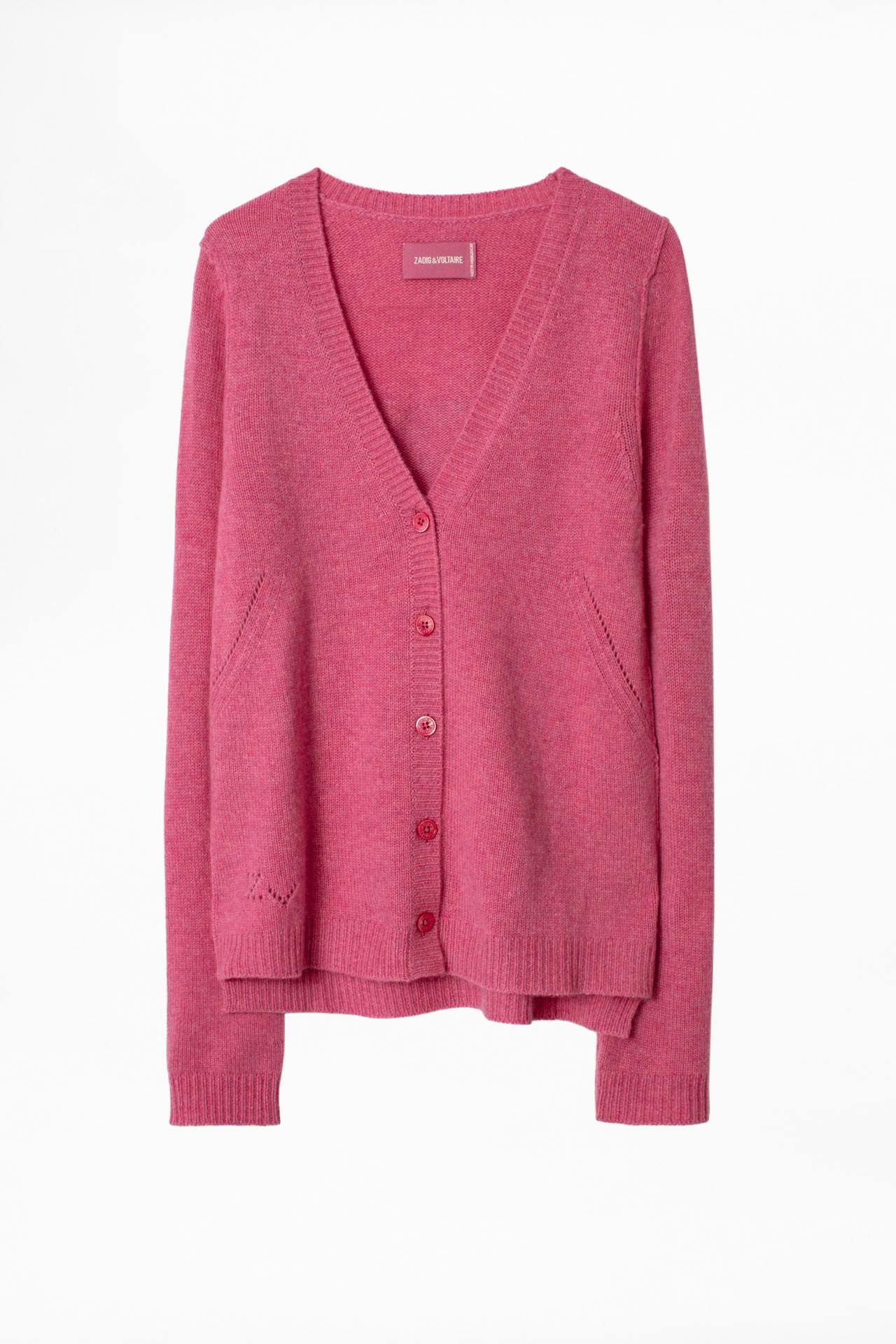 Nerys Art Strass Cachemire Cardigan 4