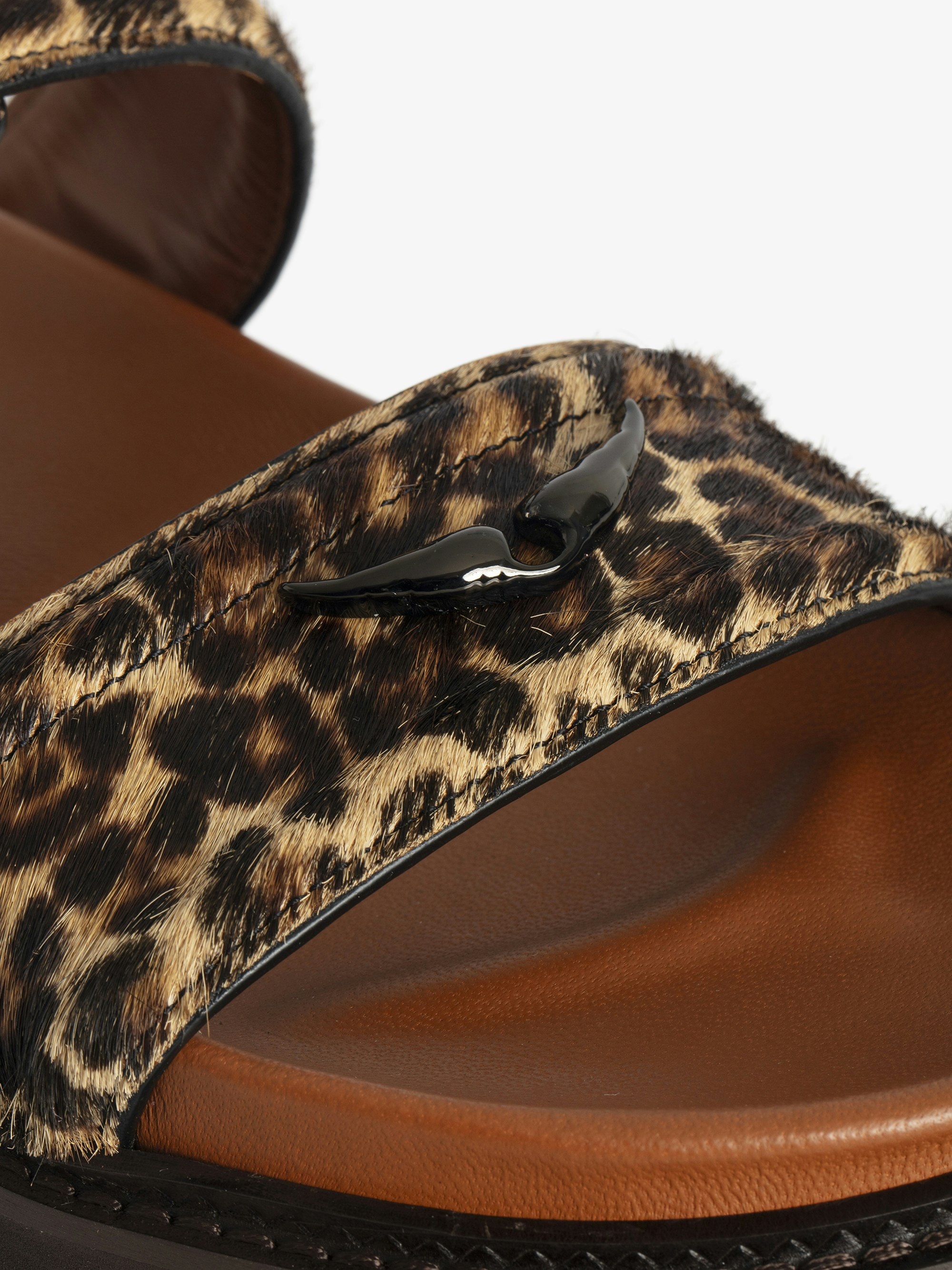 Ride Women's Leopard Mules 6