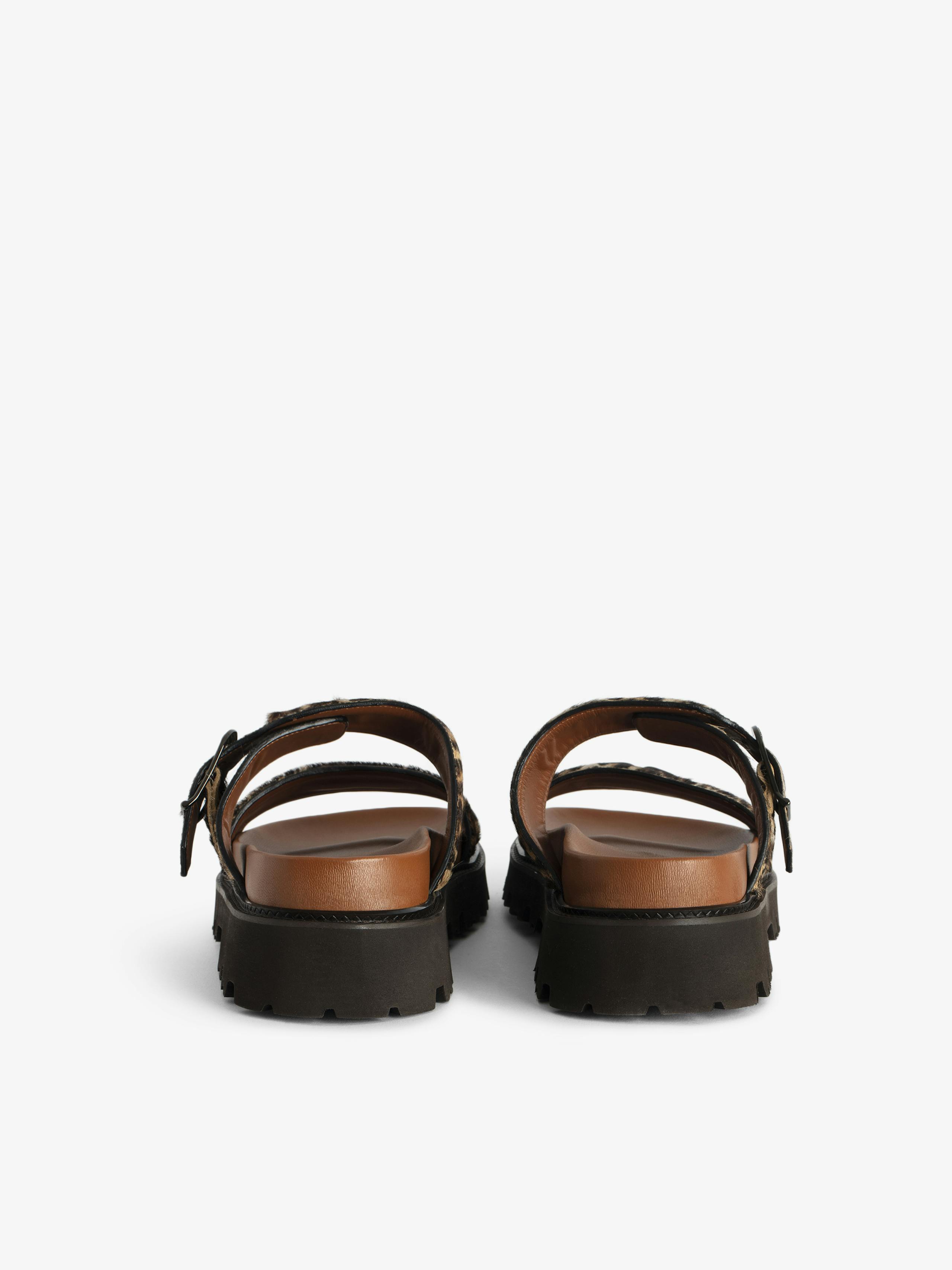 Ride Women's Leopard Mules 4