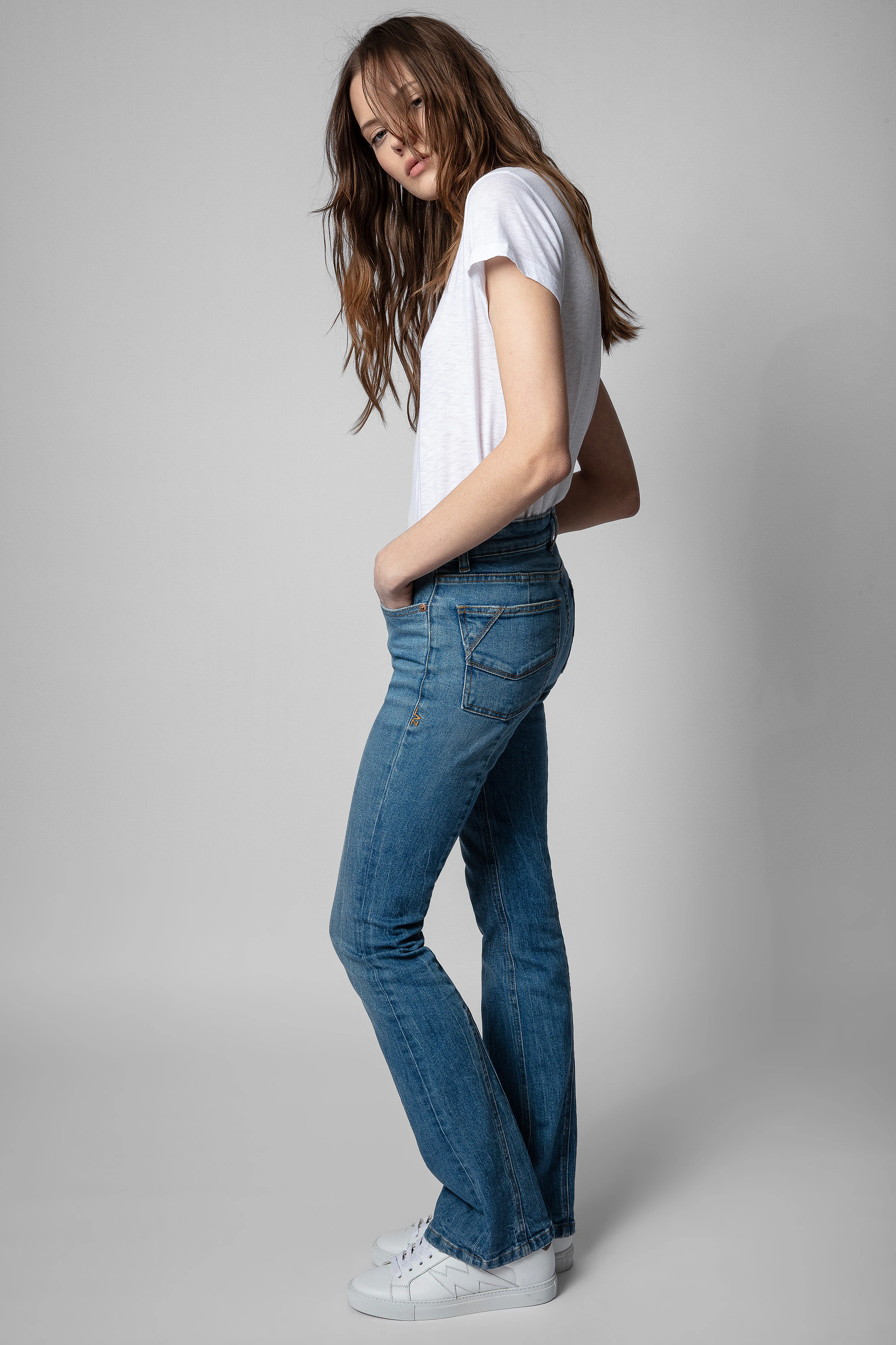 Sneakers Basses Cuir ZV1747 La Flash  thumbnail 4