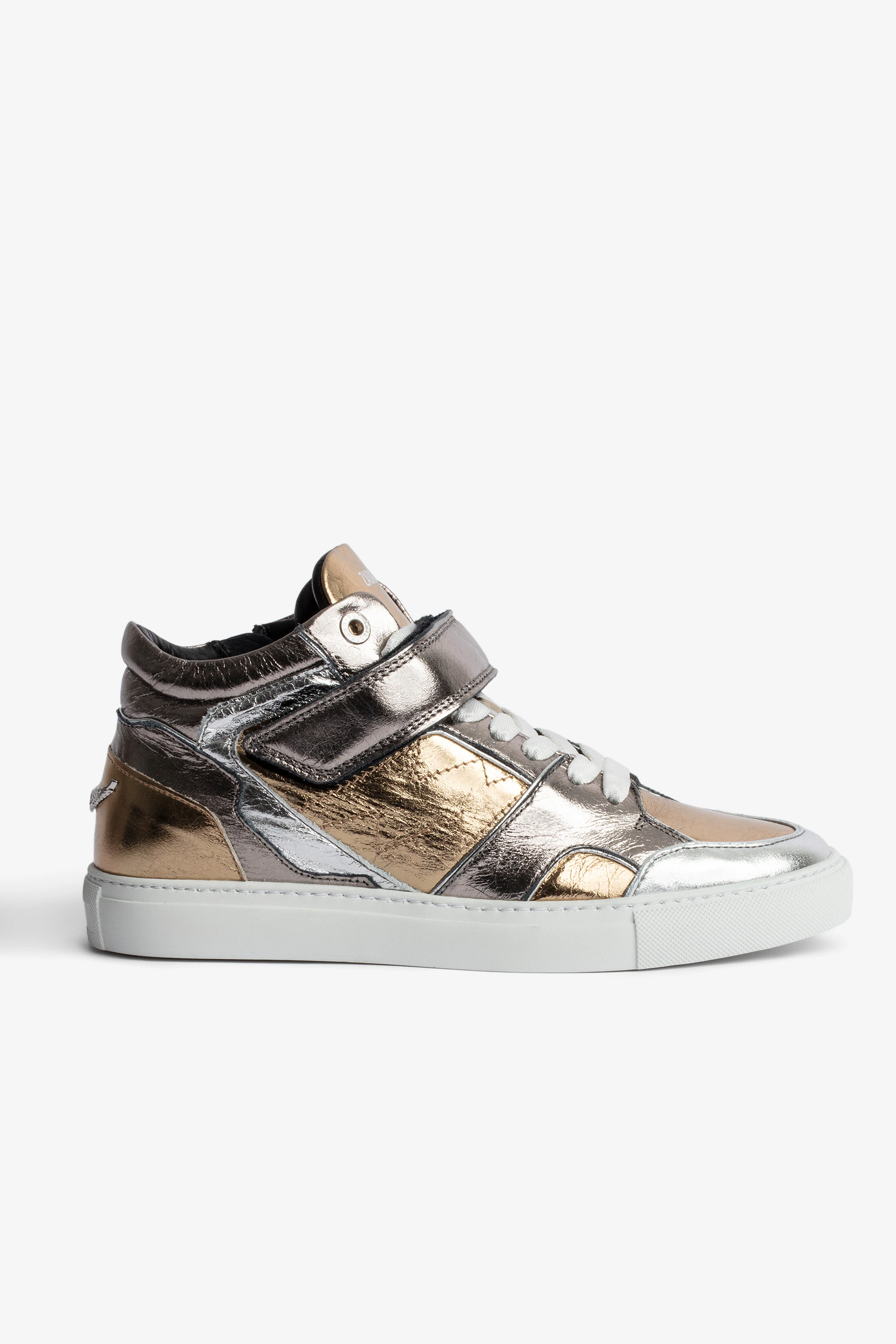 s.hana0827 ZV1747 Mid-Top Sneakers sneakers silver women | Zadig&Voltaire