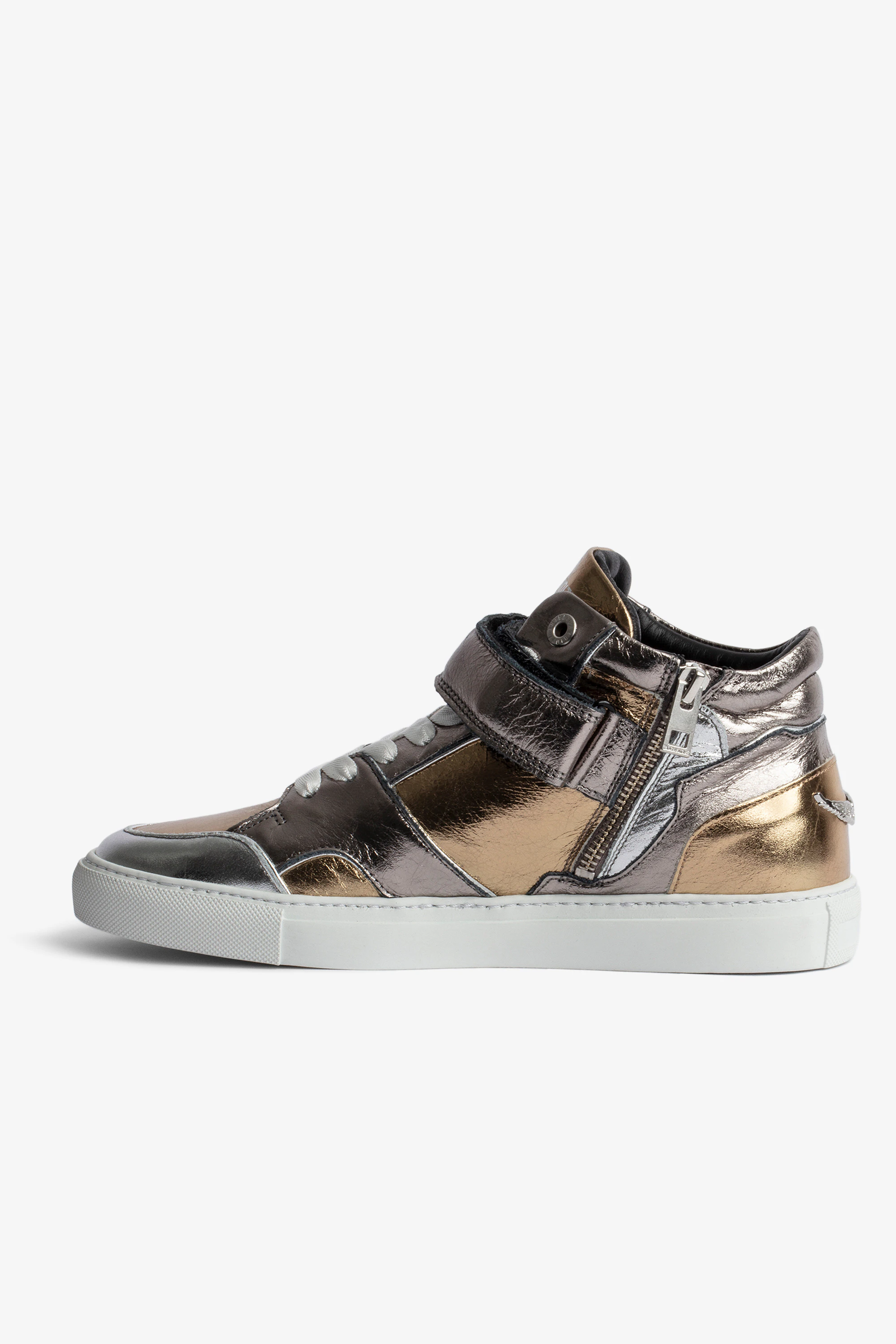 ZV1747 Mid-Top Sneakers sneakers silver women | Zadig&Voltaire