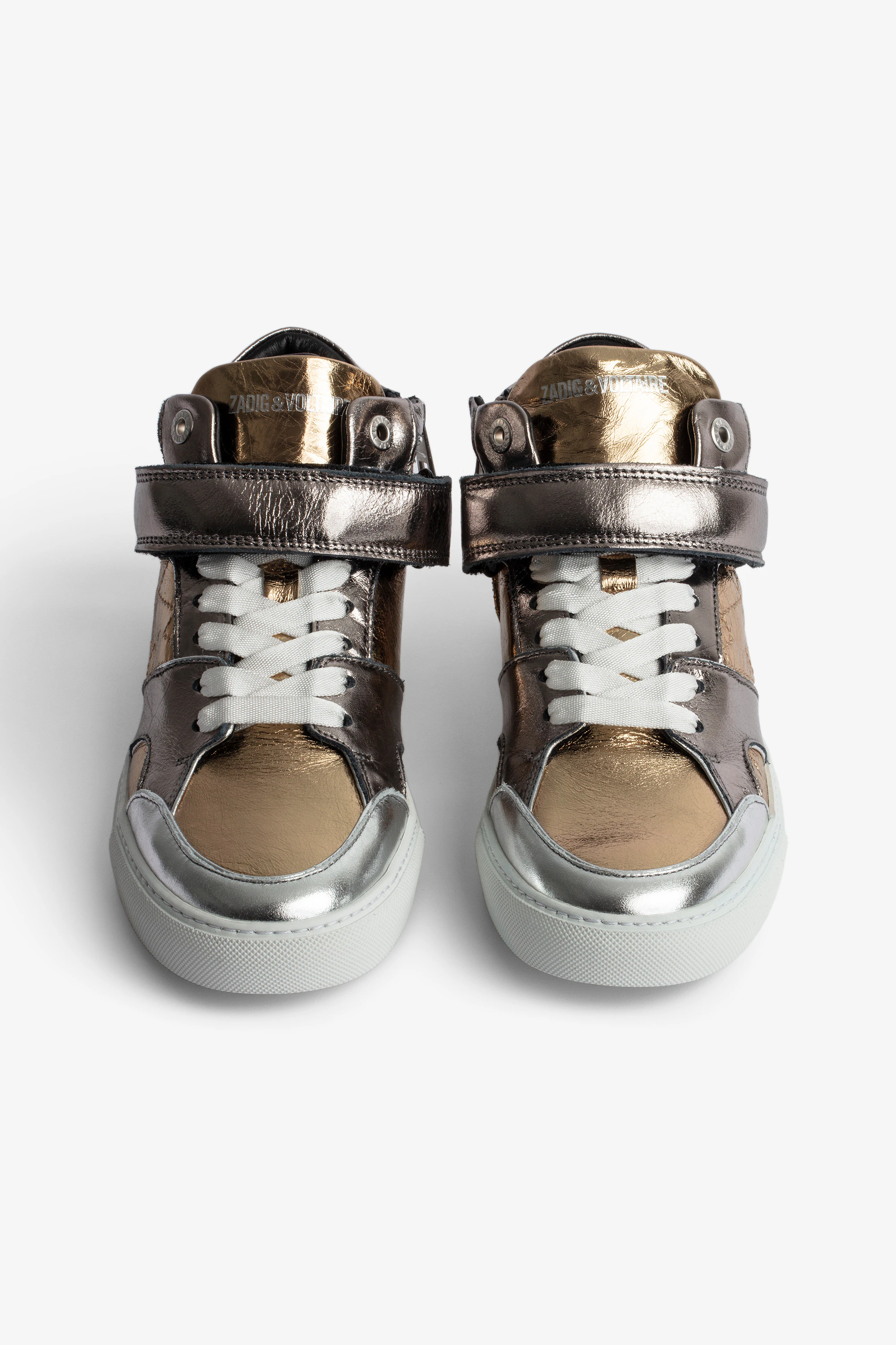 ZV1747 Mid-Top Sneakers sneakers silver women | Zadig&Voltaire