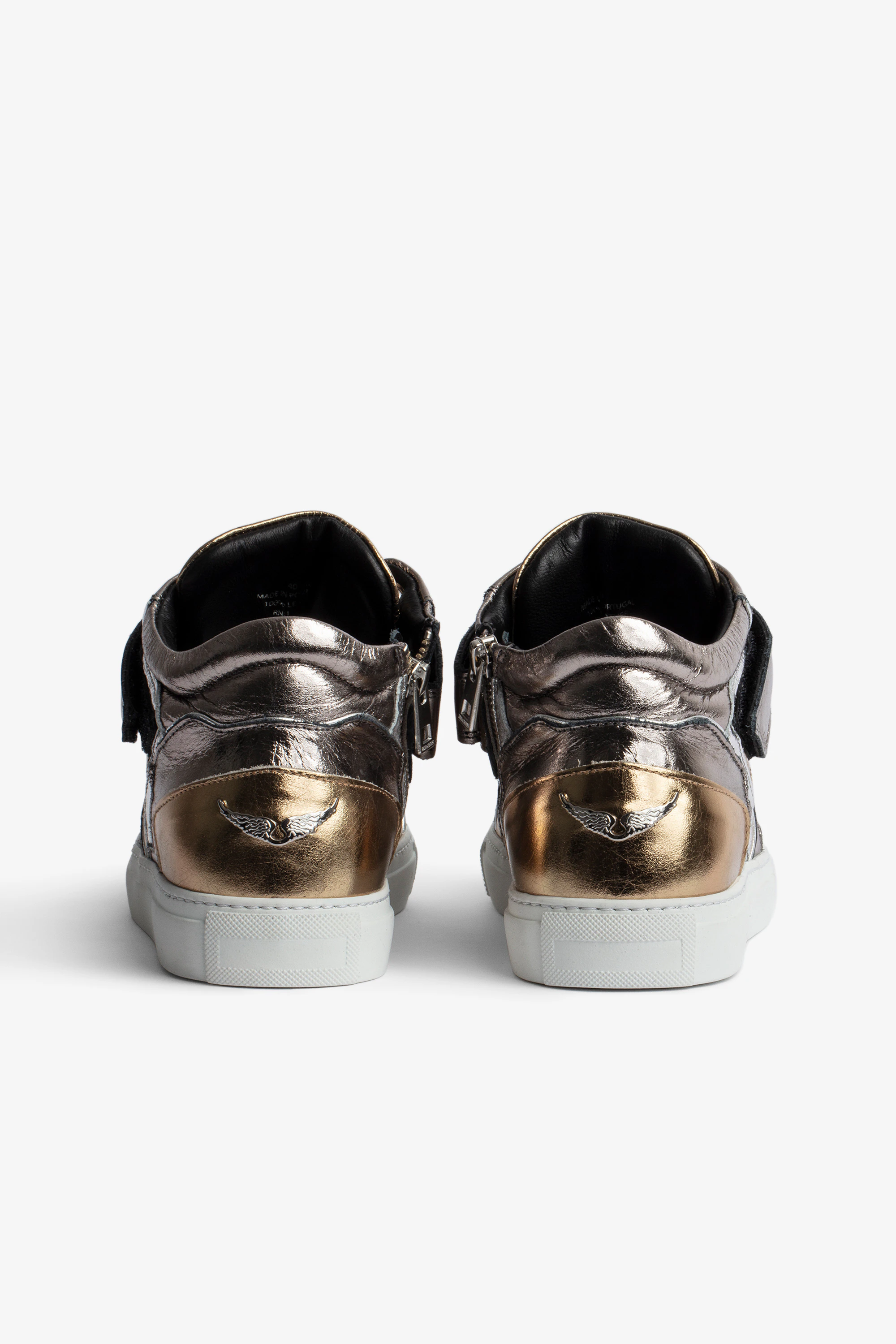 ZV1747 Mid-Top Sneakers sneakers silver women | Zadig&Voltaire