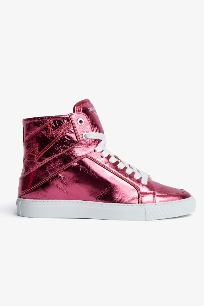 Sneakers Montantes Cuir ZV1747 High Flash