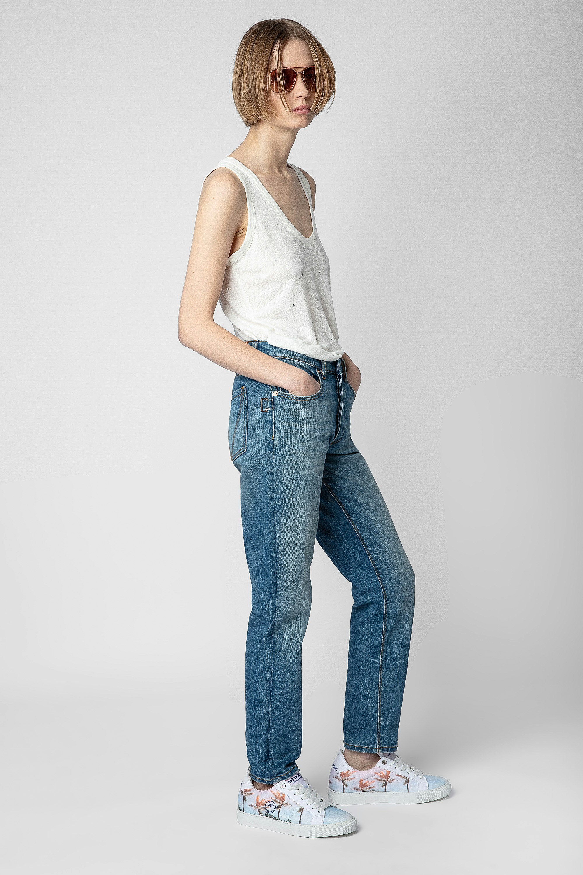 La Flash Palm Tree Sneakers