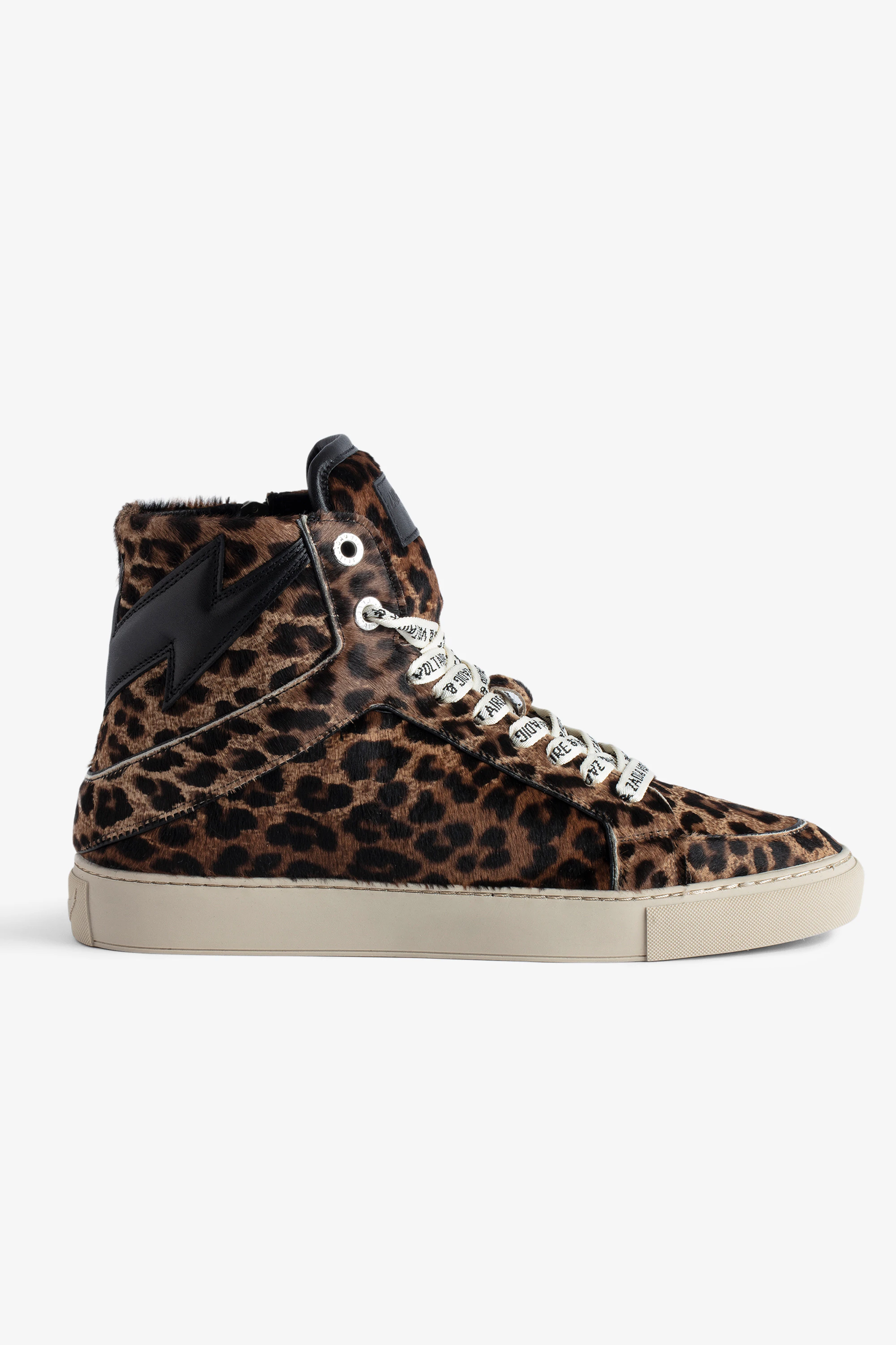 ZV1747 High Flash High-Top Sneakers orange women | Zadig&Voltaire