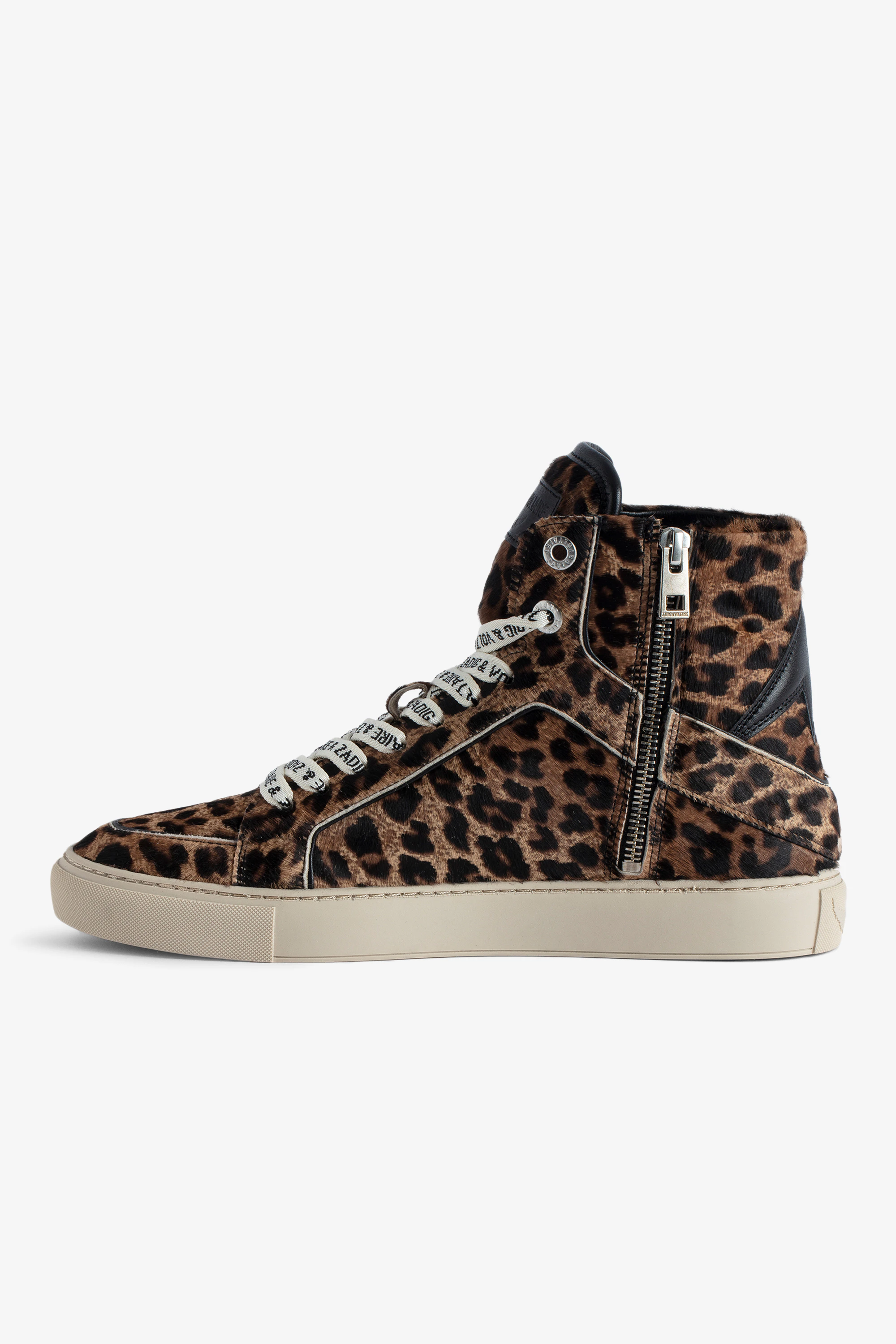 ZV1747 High Flash High-Top Sneakers orange women | Zadig&Voltaire