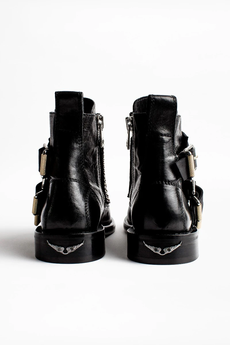 Laureen Flap Studs Ankle Boots thumbnail 5