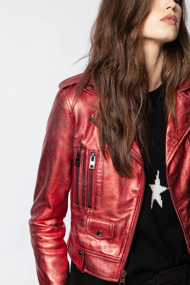 Lenni Cuir Metal Jacket thumbnail 1