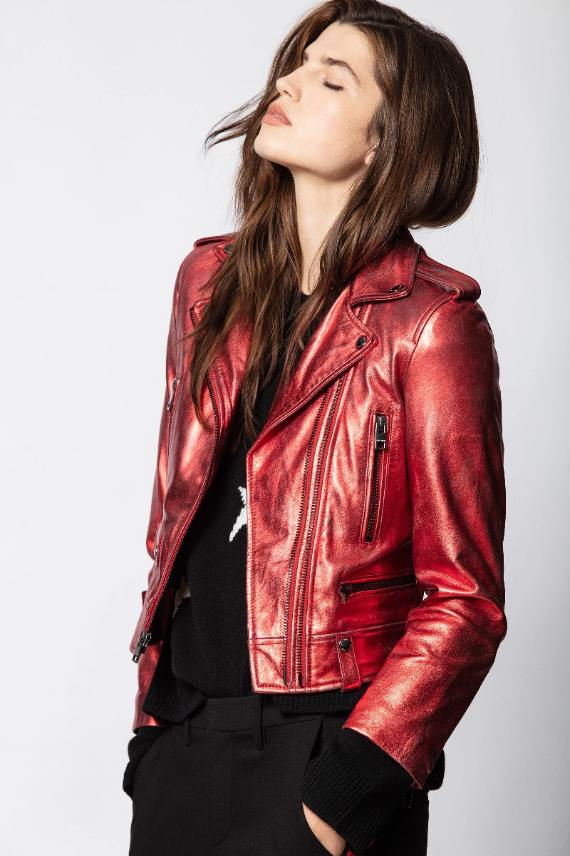 Lenni Cuir Metal Jacket thumbnail 5