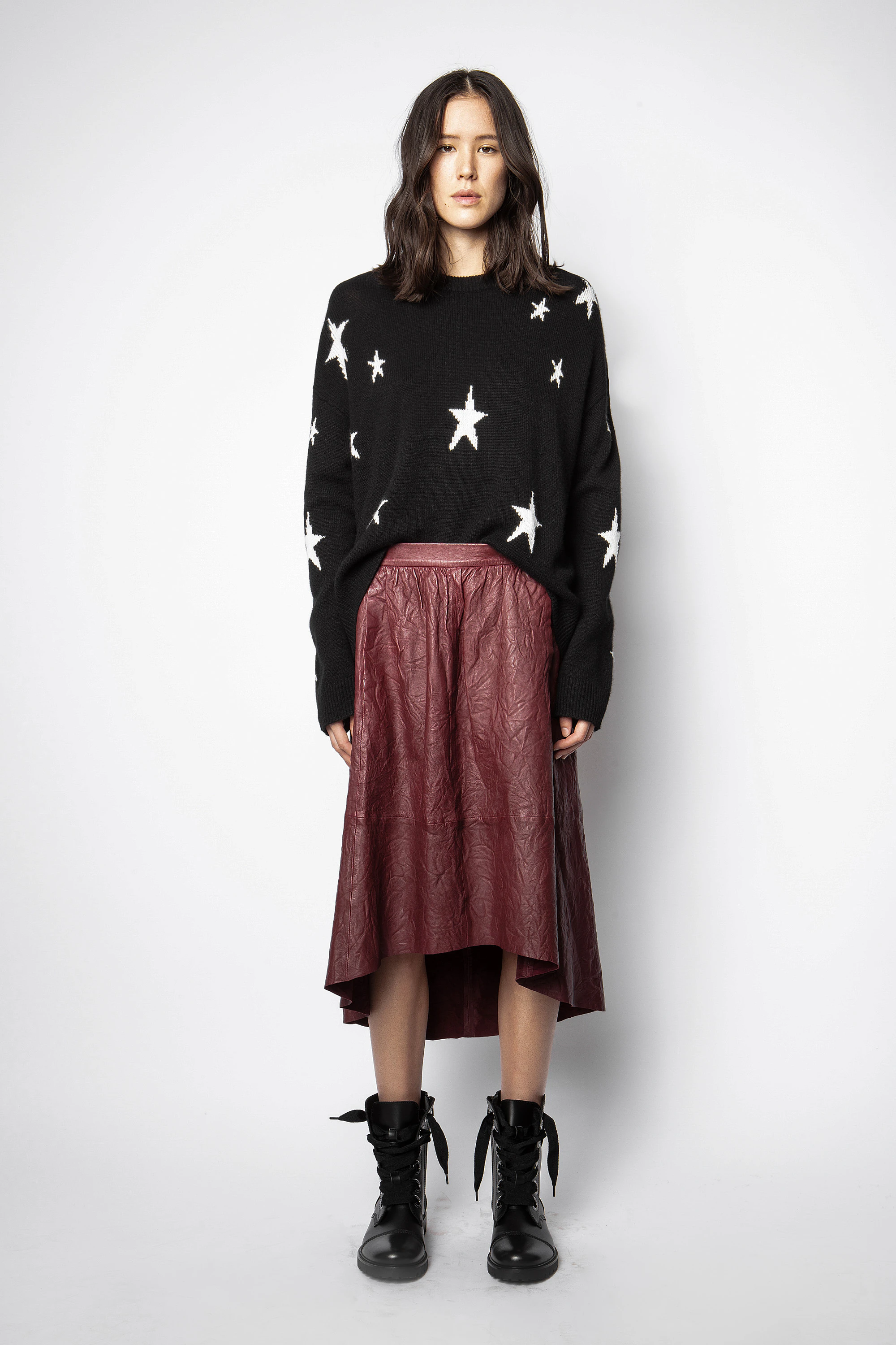 Joslin Cuir Froissé Skirt thumbnail 1