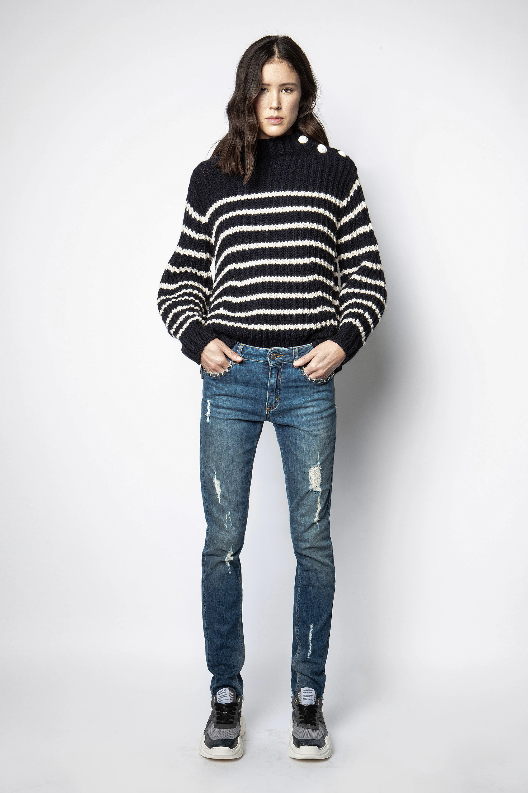 Marlon Striped Sweater