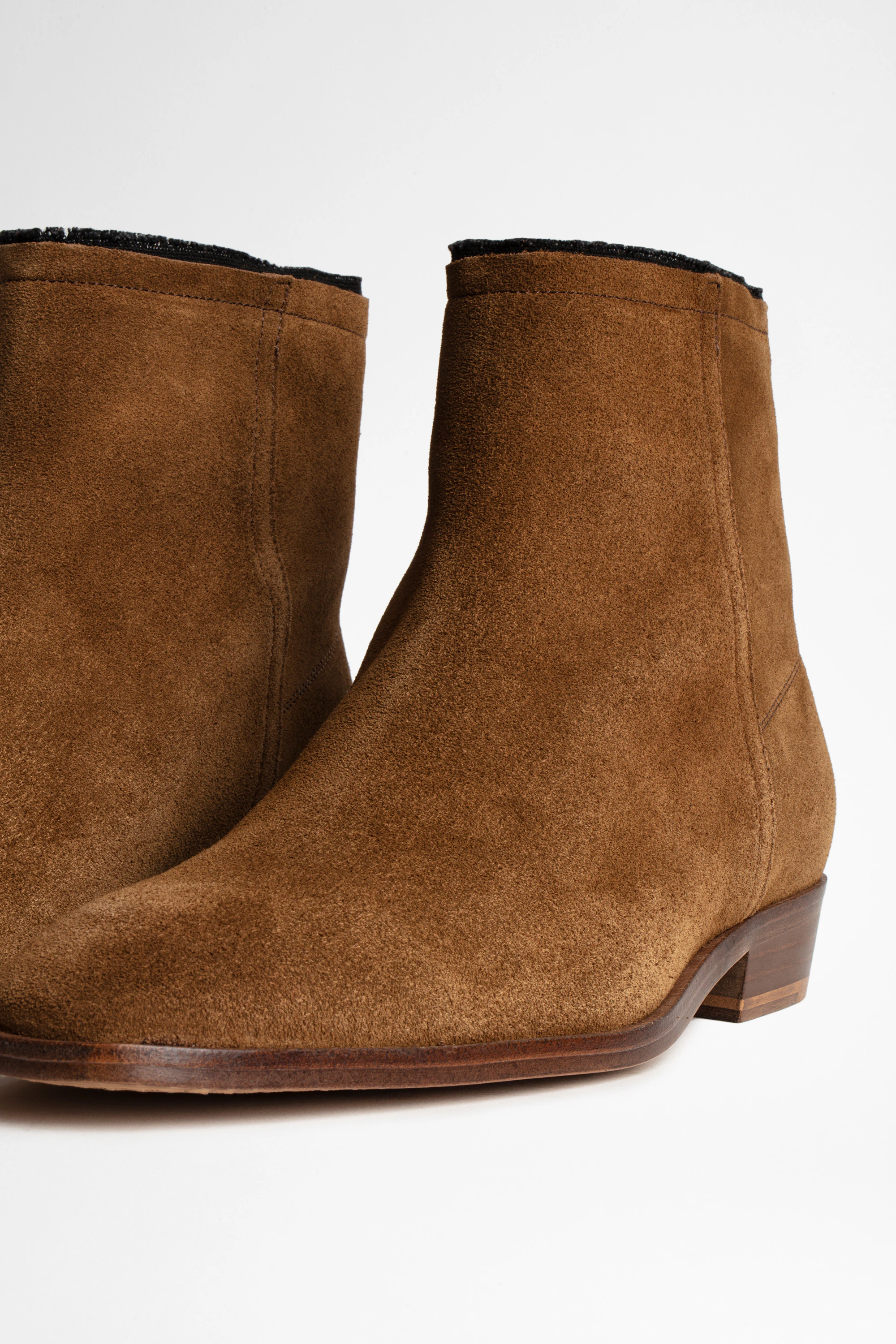 Romare Suede Ankle Boots Leather thumbnail 5