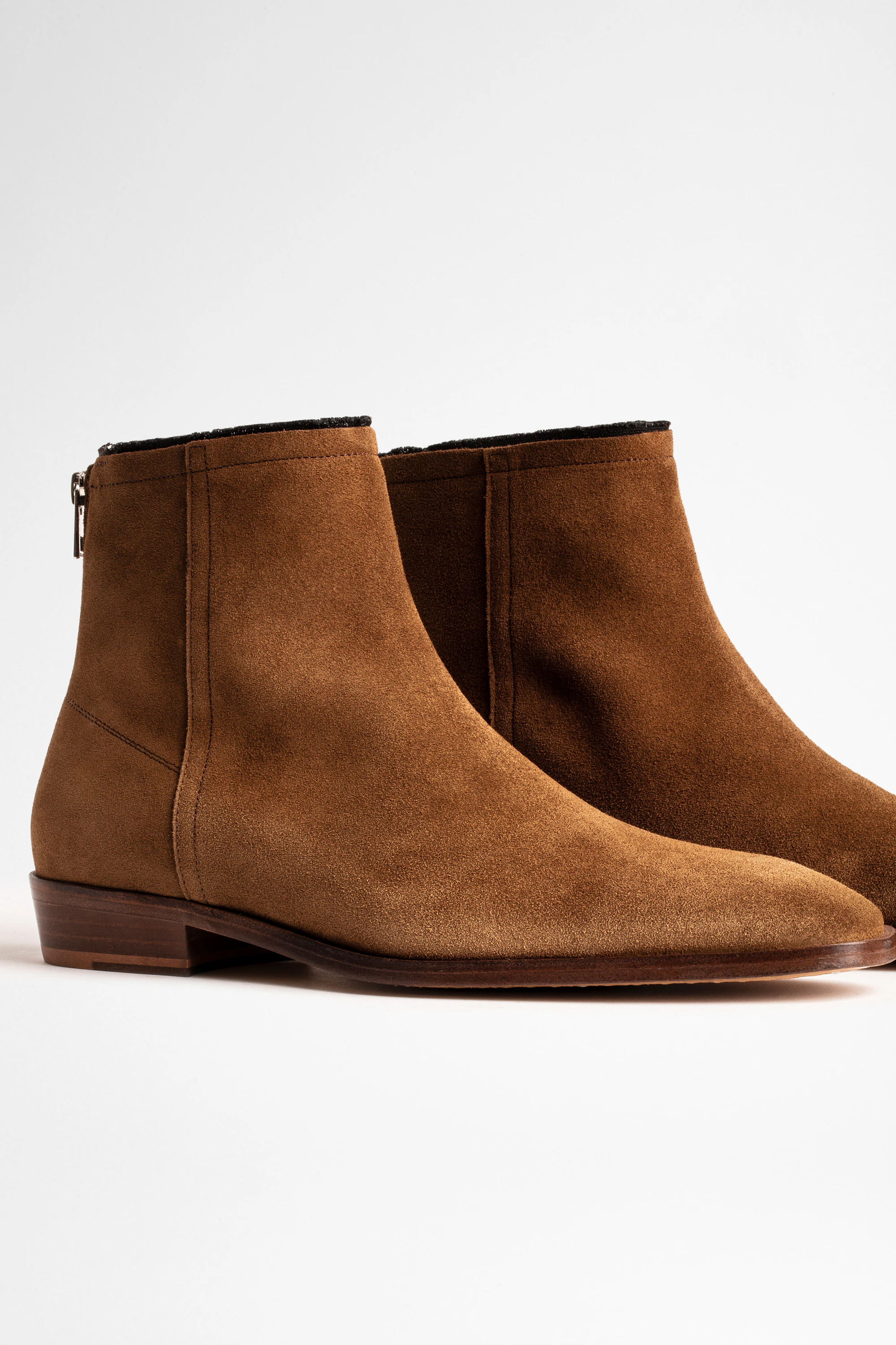 Romare Suede Ankle Boots Leather thumbnail 4