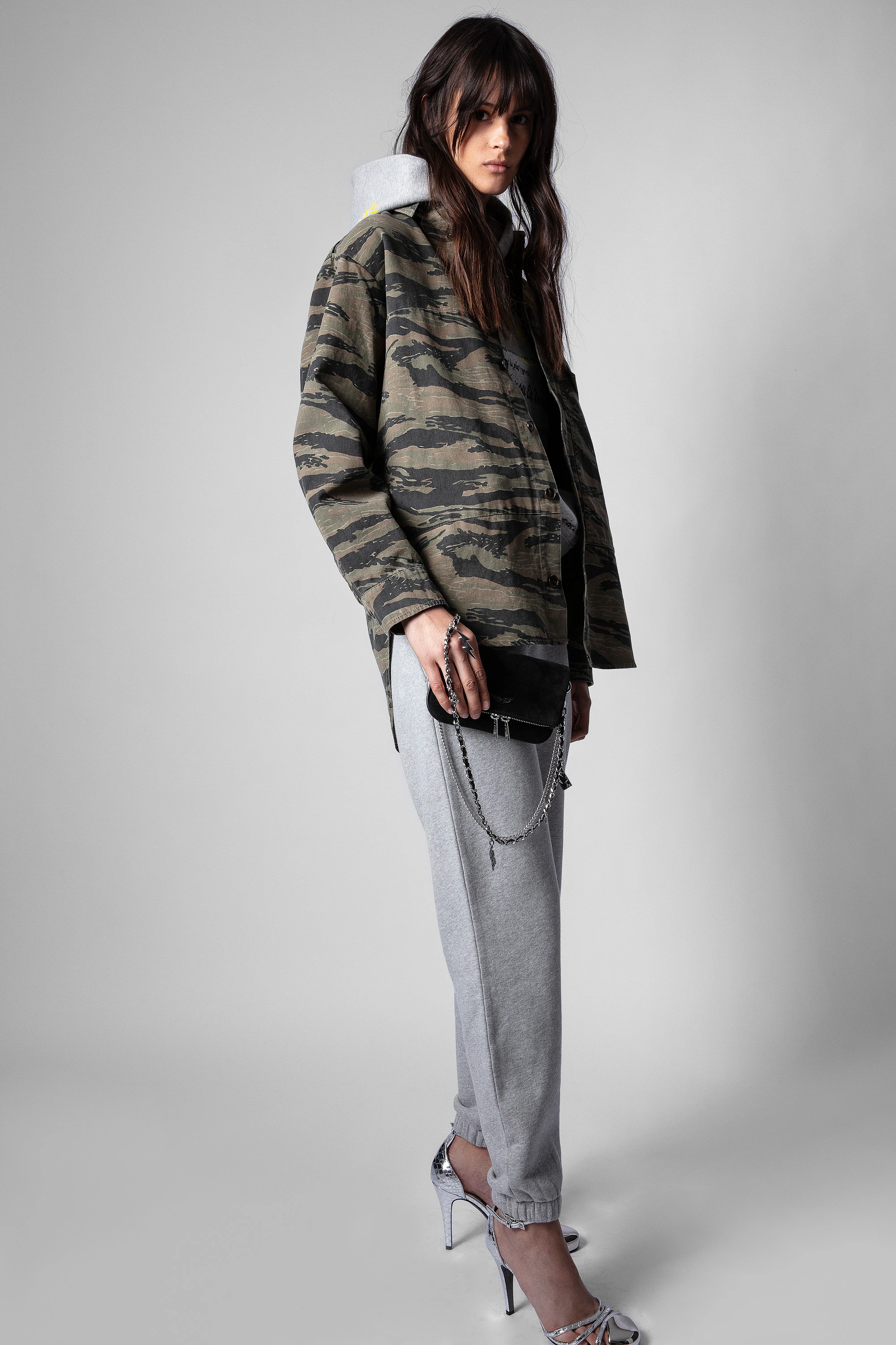 Bolso de mano Rock Nano Suede & Charms thumbnail 10