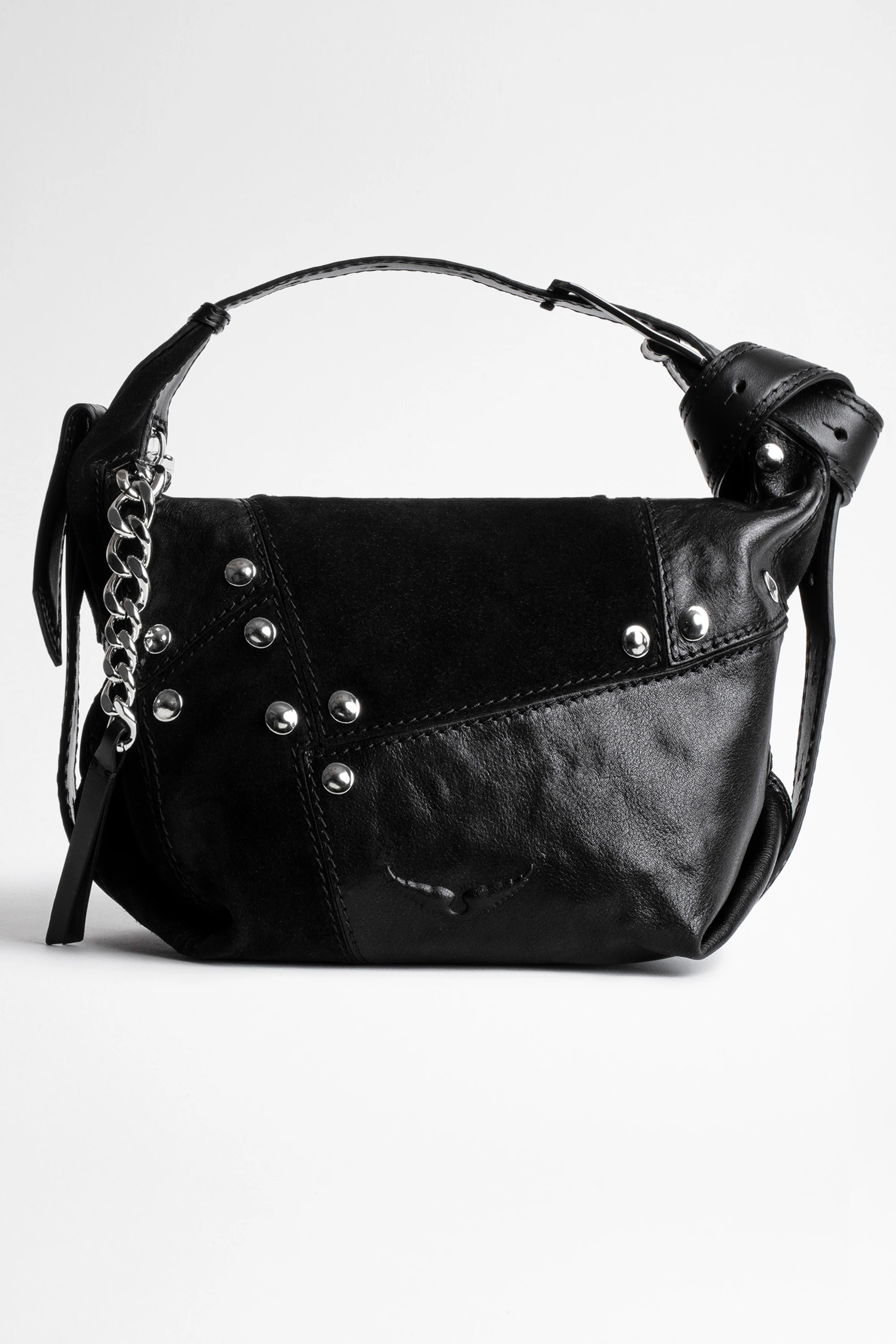 Le Cecilia Patchwork Studs Bag bag black women | Zadig&Voltaire