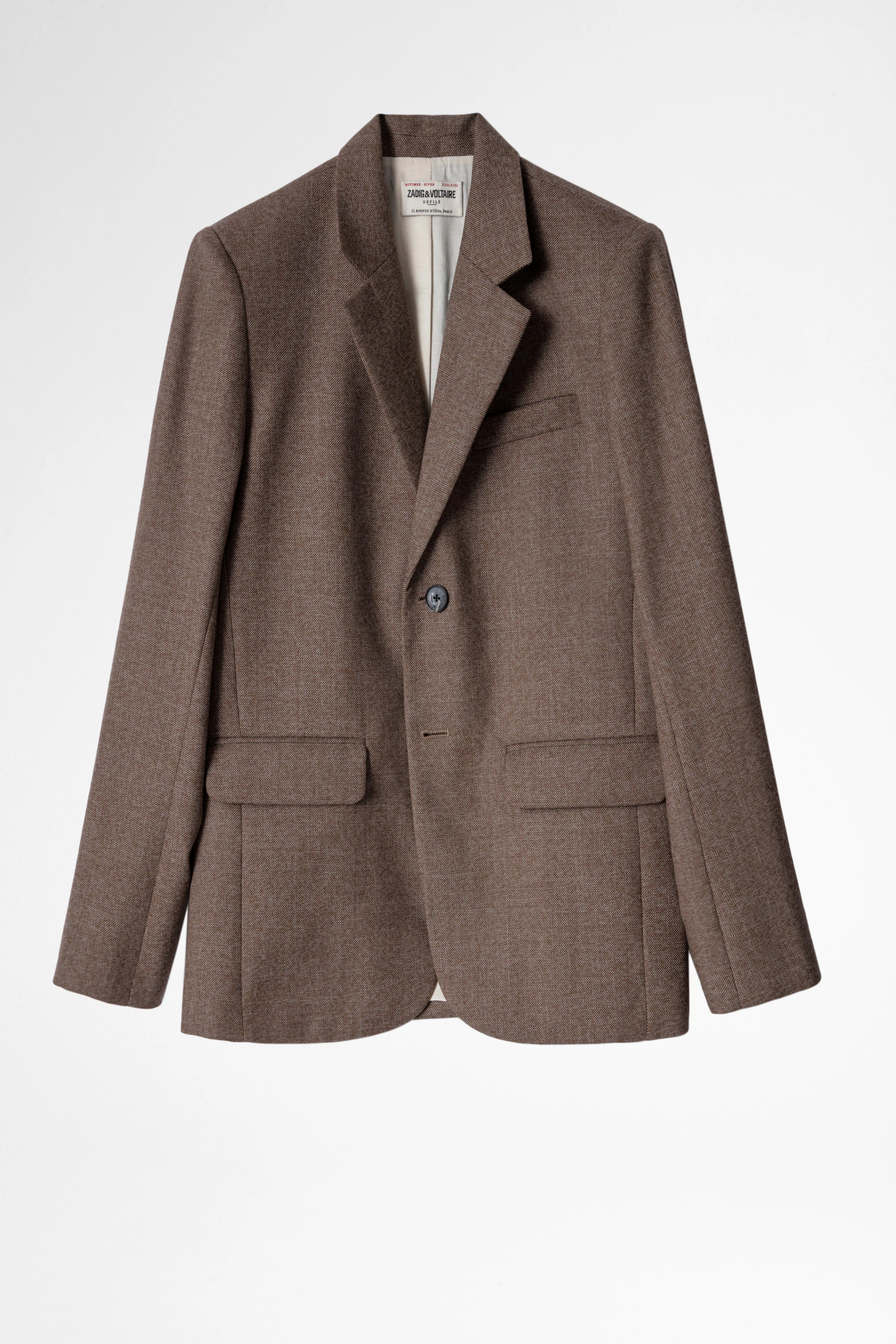 Vanille Jacket blazer brown women | Zadig&Voltaire