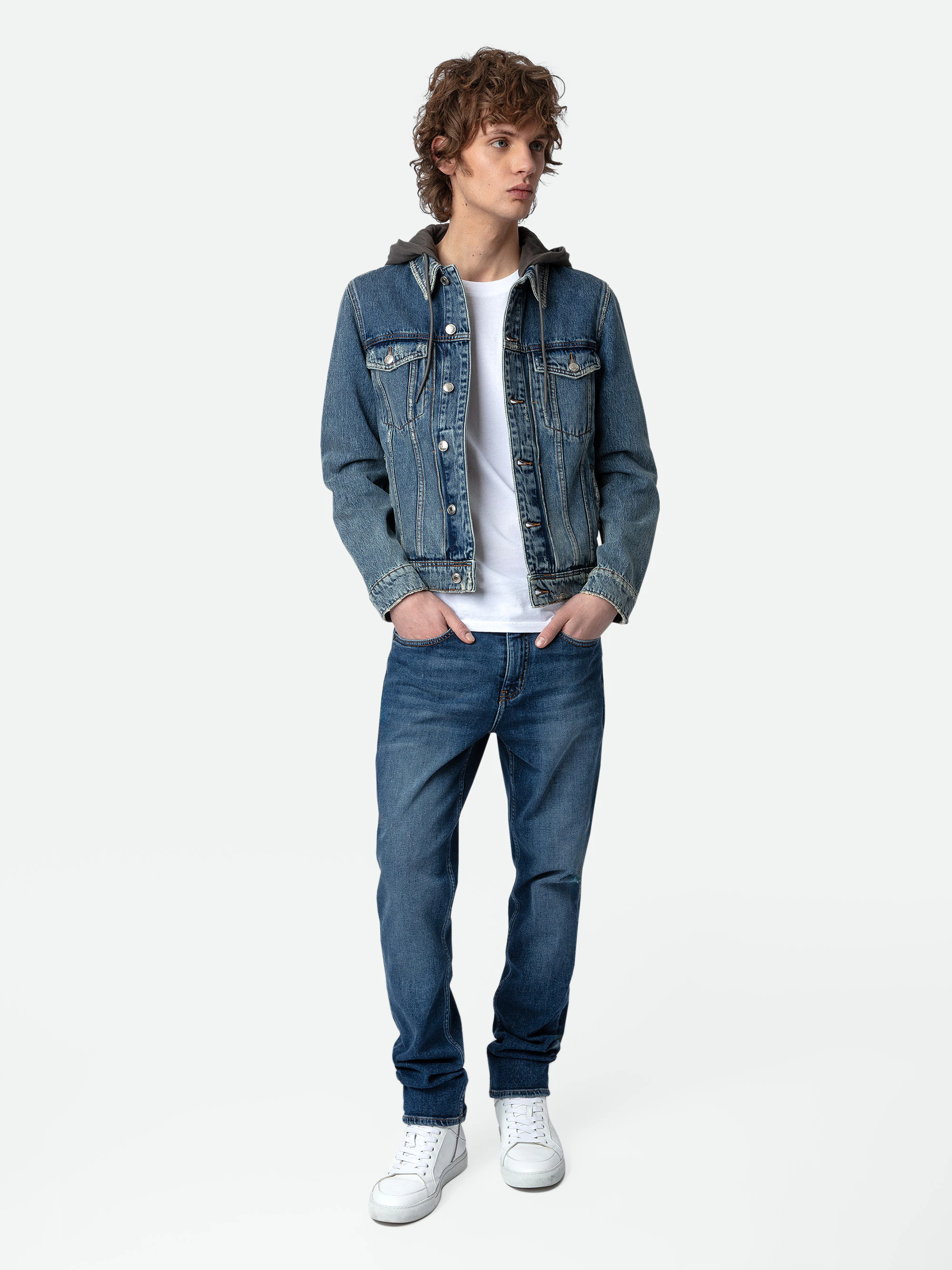 Bases Denim Jacket jacket blue unisex | Zadig&Voltaire
