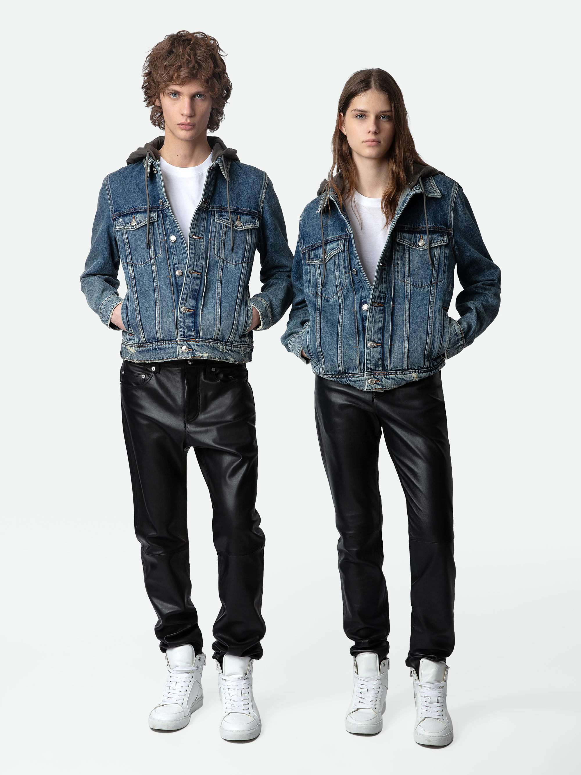 Bases Denim Jacket jacket blue unisex | Zadig&Voltaire