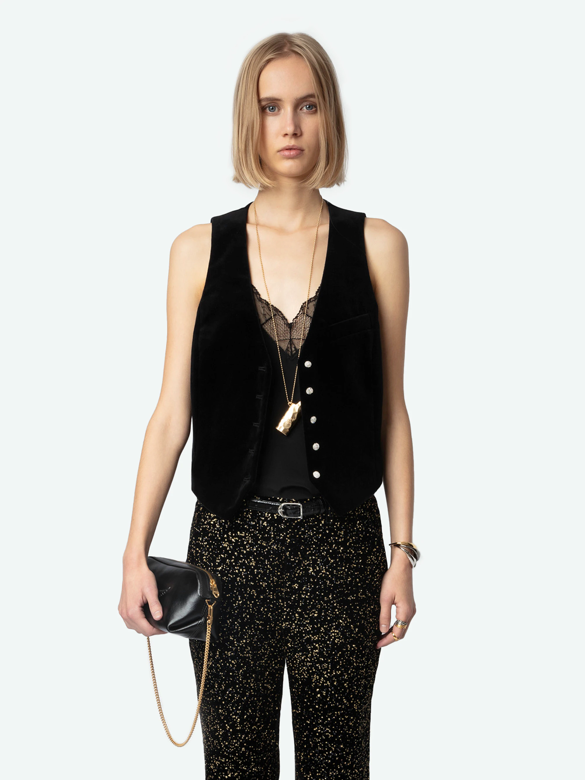 Blazer Emaux Velours