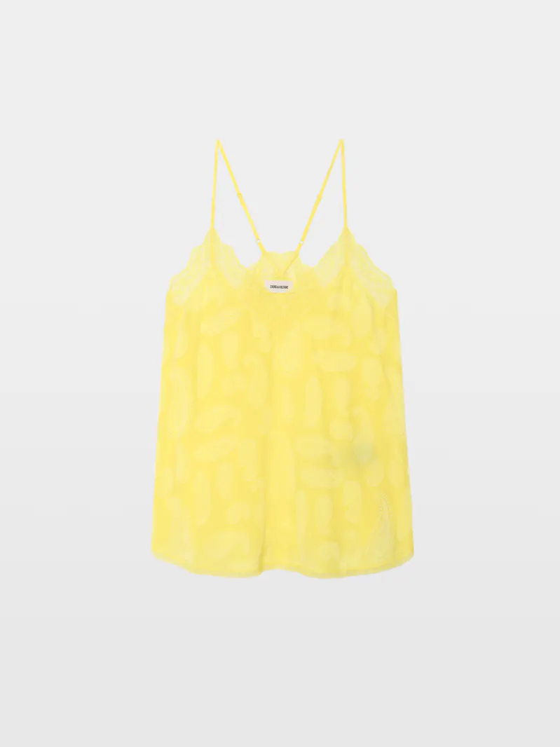 Top Lencero Christy 100% Seda