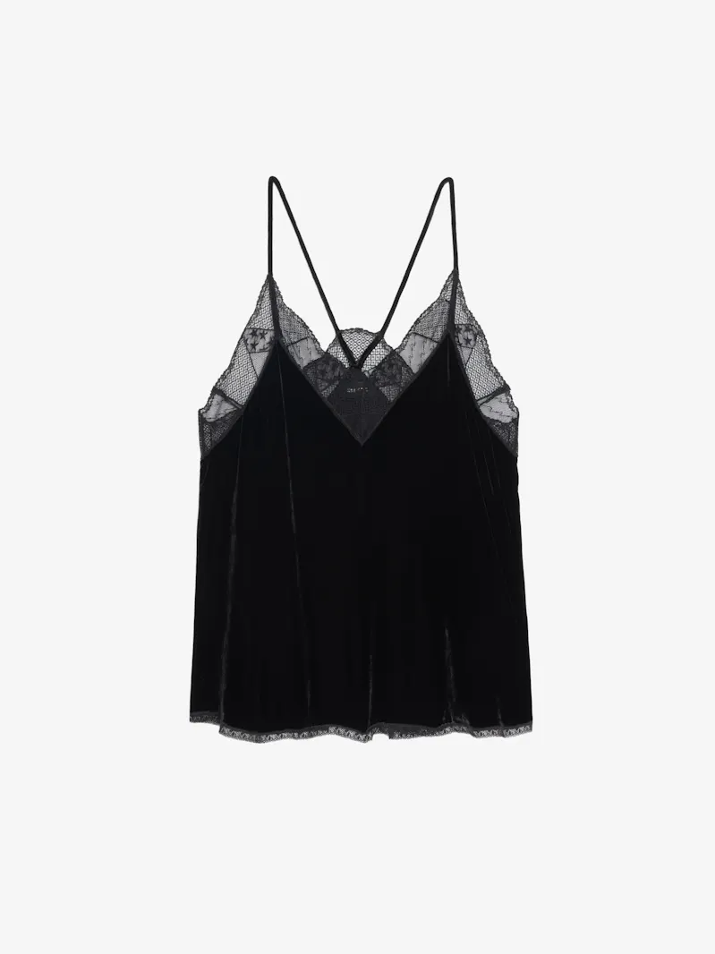 Christy Velvet Camisole