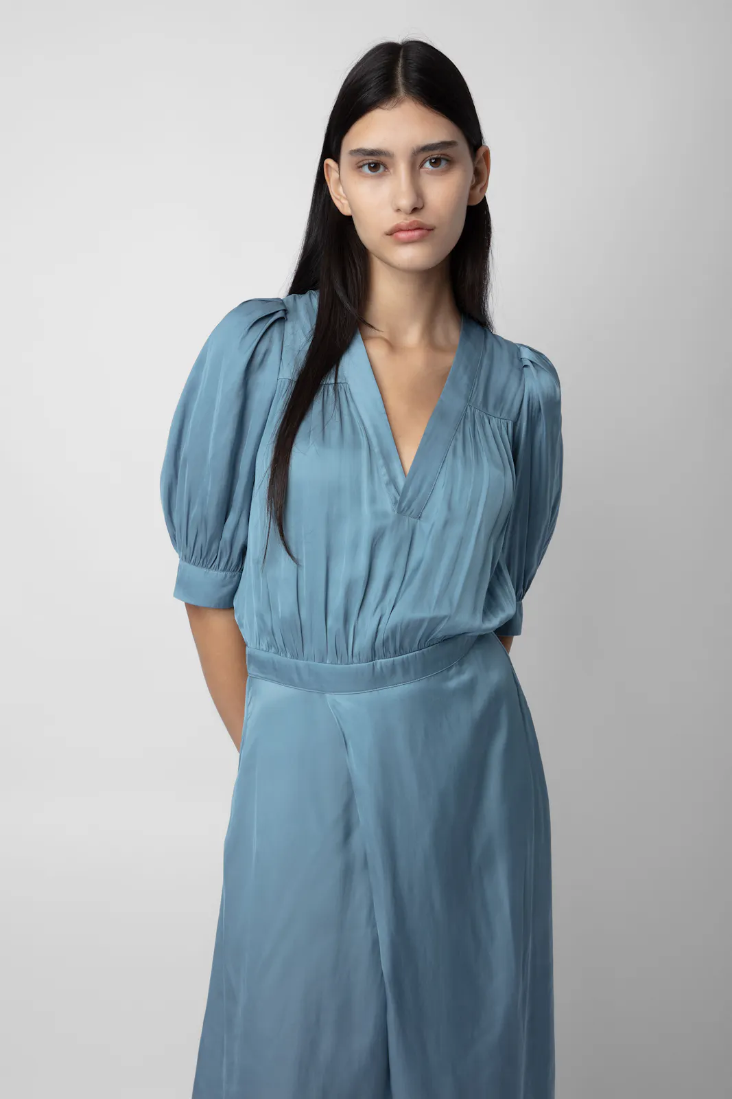 ralia satin dress Ryla Long Satin Dress White (Pre-order up to 2 weeks)