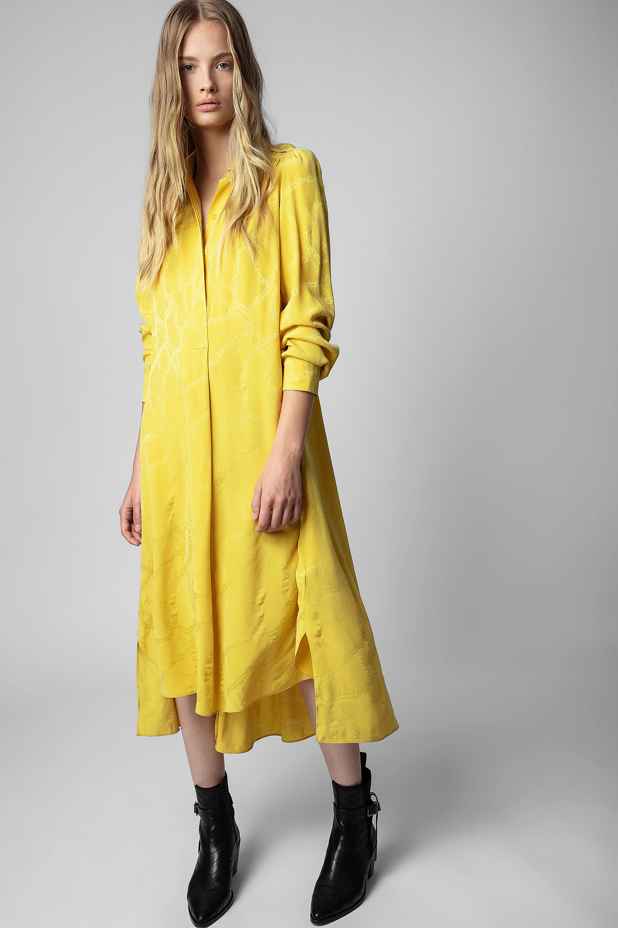 Robe Rallye Chaines Soie thumbnail 3