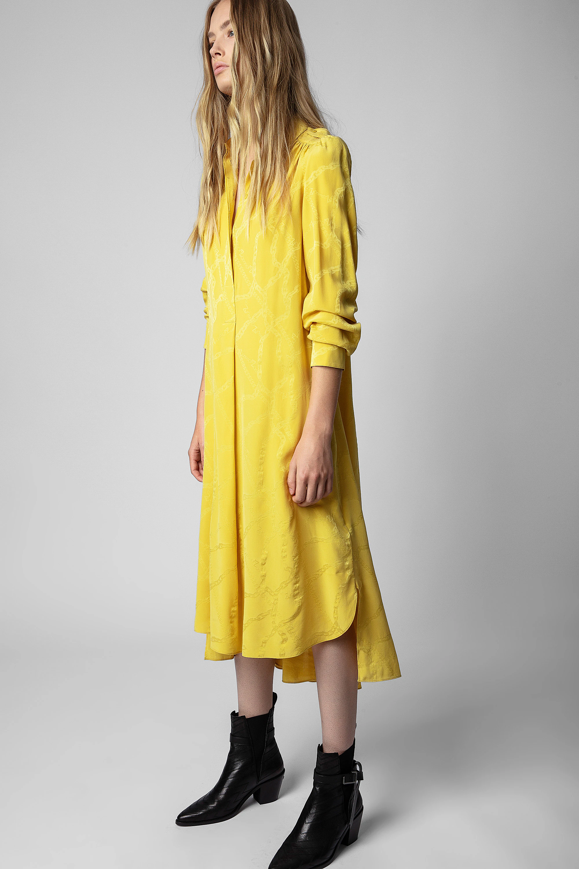 Robe Rallye Chaines Soie thumbnail 2