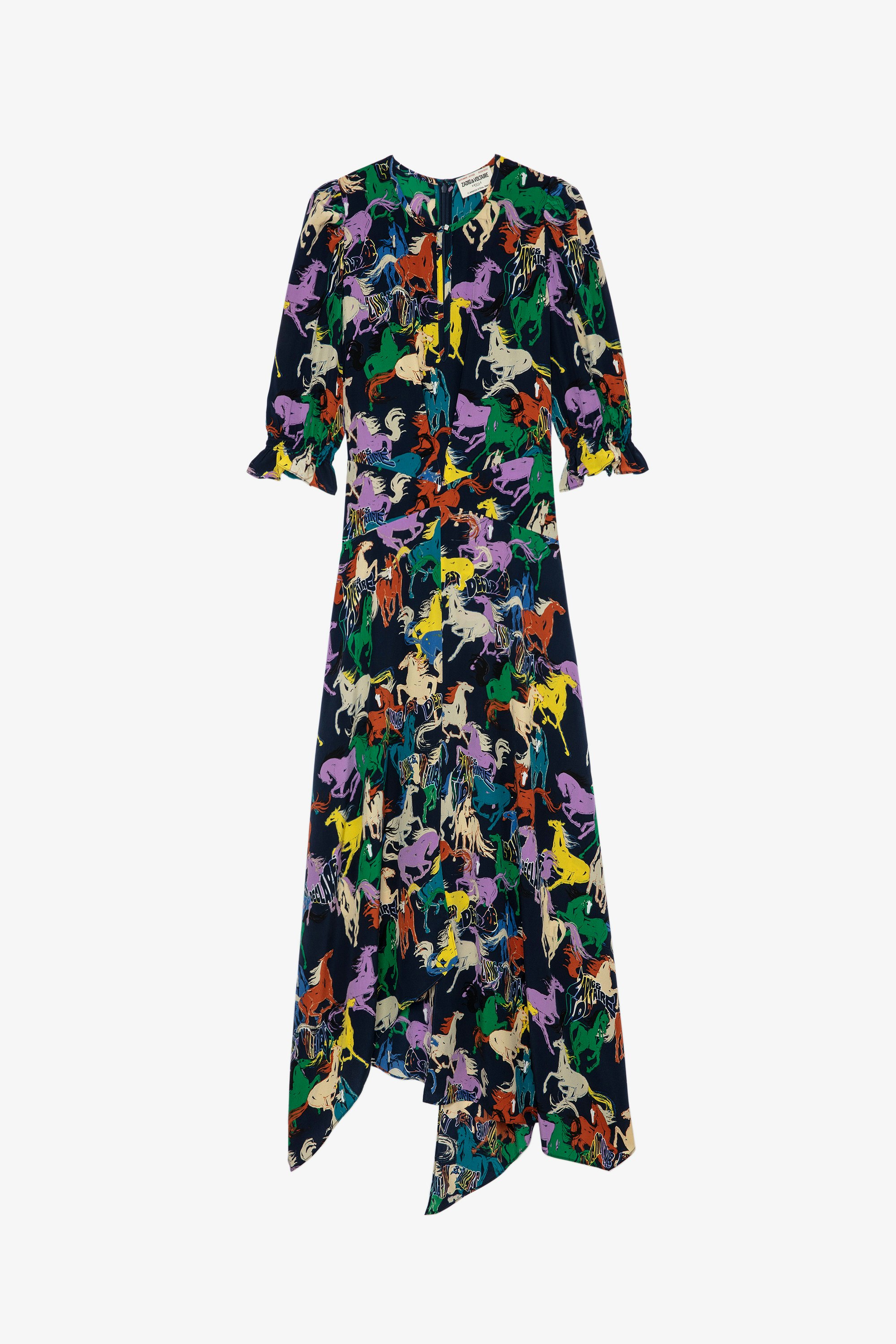 Ranage Horses Silk Dress 5