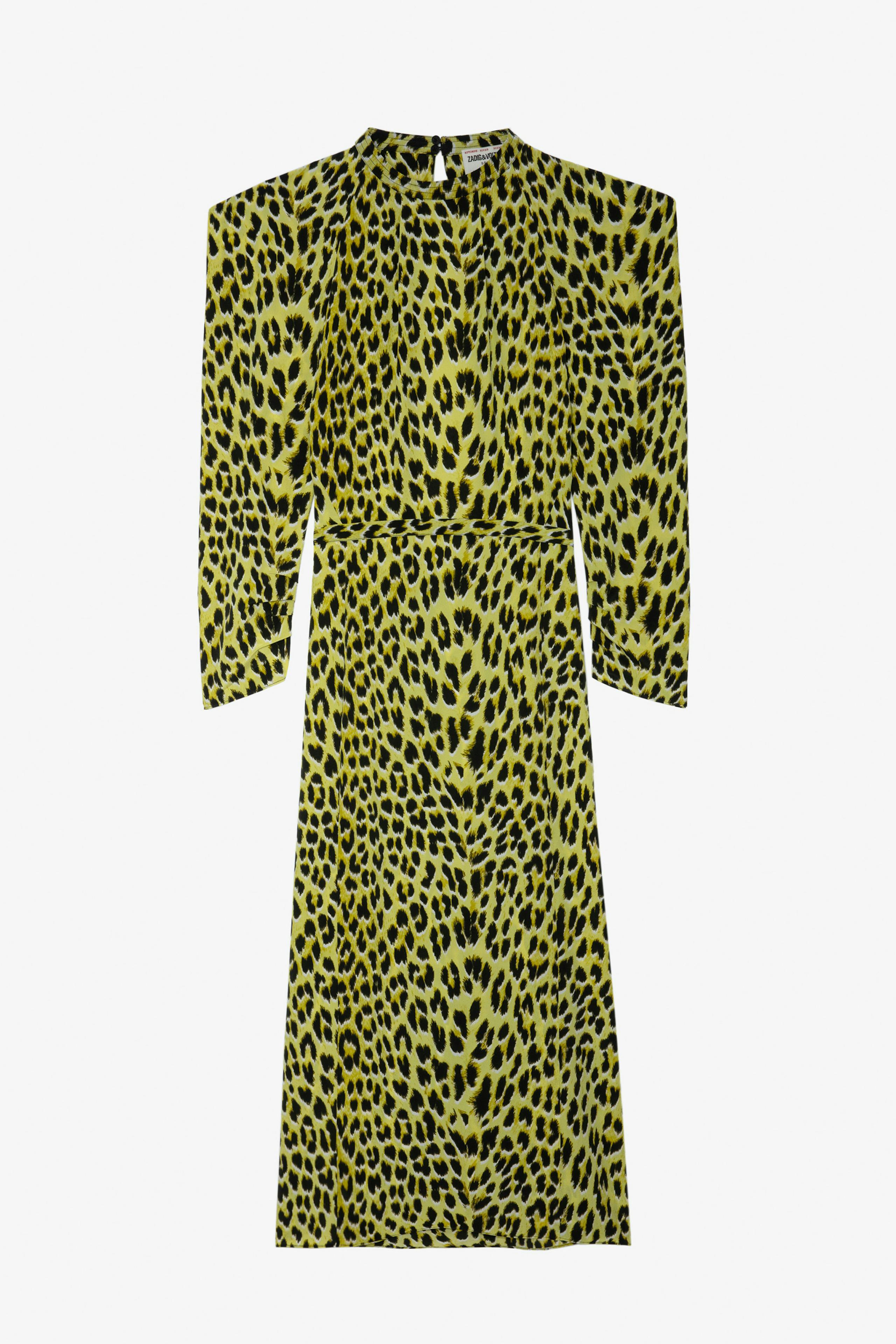 Racyl Leopard Silk Dress 5