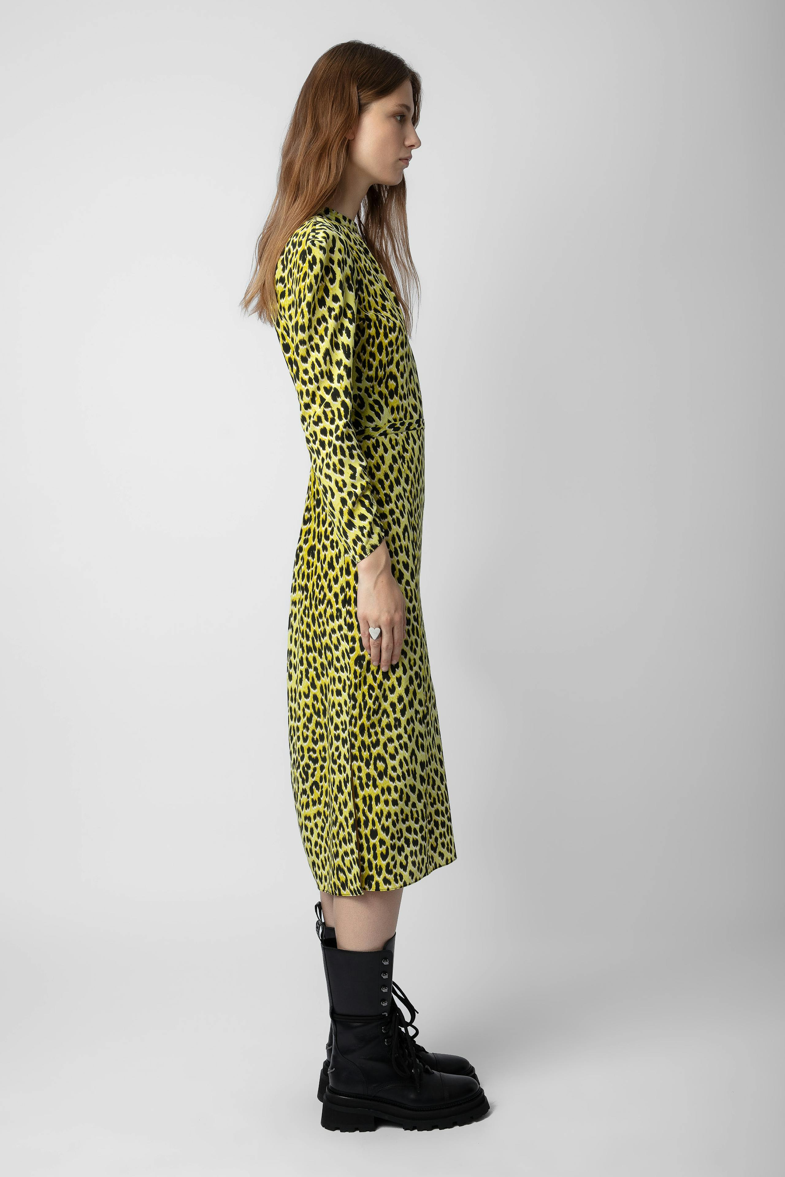 Racyl Leopard Silk Dress 2